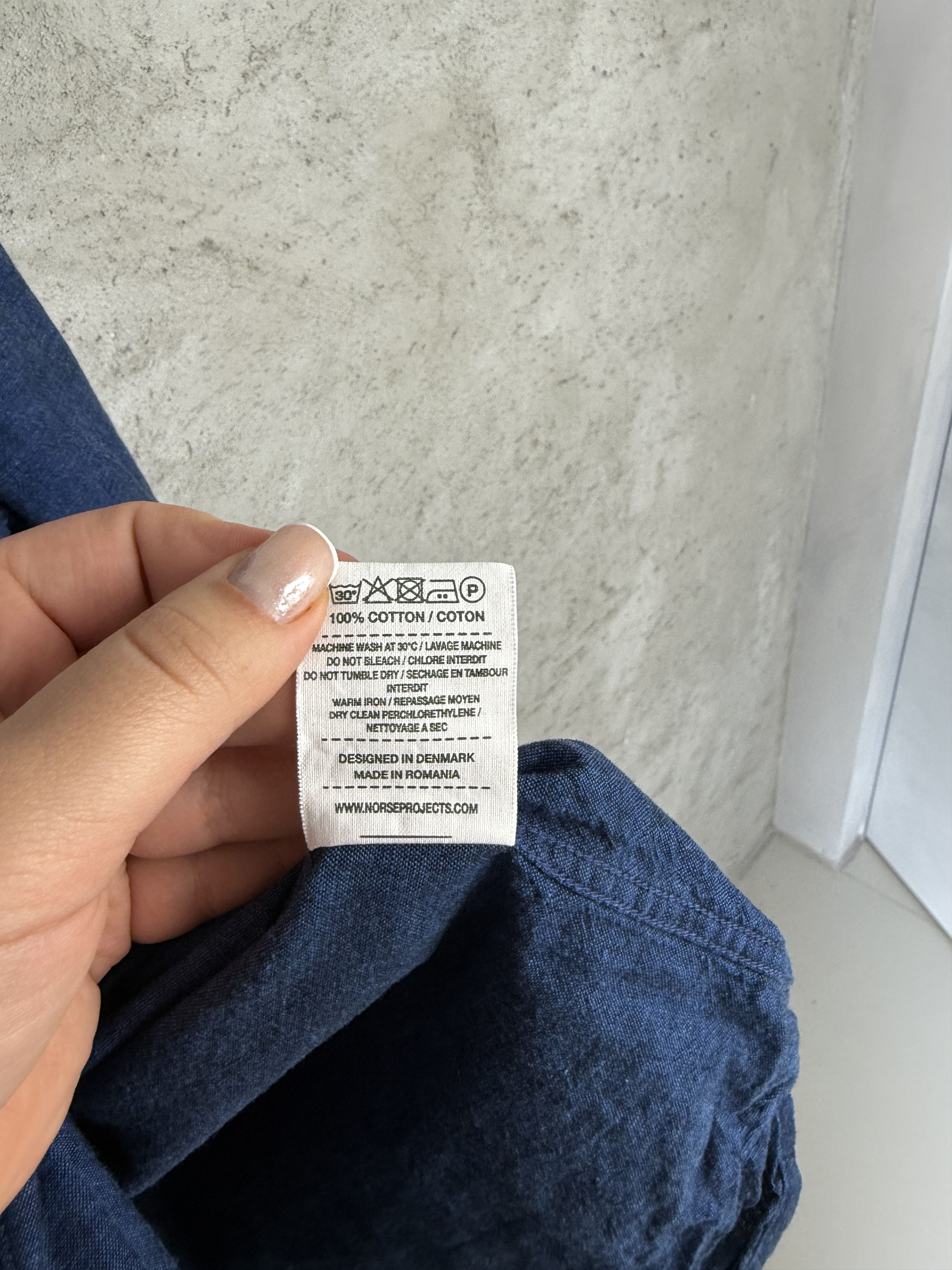 Norse Projects Norse Projects Anton Chambray shirt button ups casual Size US L / EU 52-54 / 3 - 5 Thumbnail