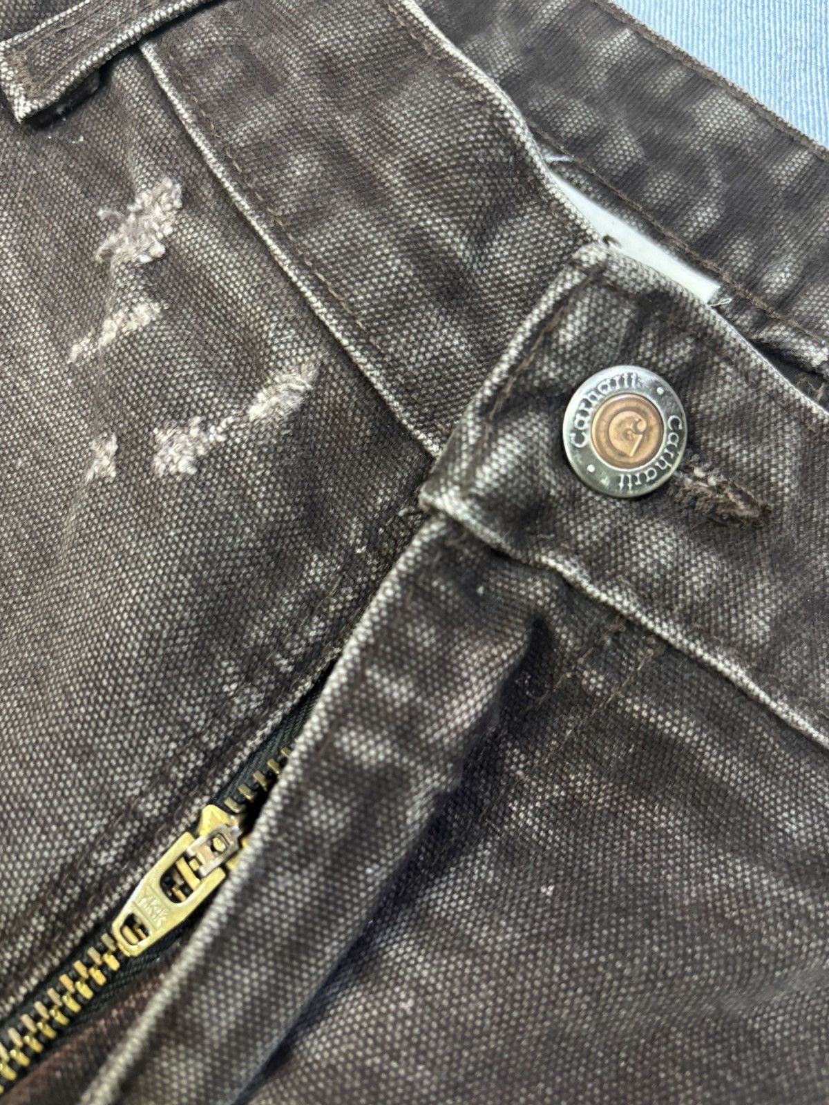 Carhartt Carhartt WB136 DKB Double knee denim Size 32" / US 10 / IT 46 - 5 Thumbnail