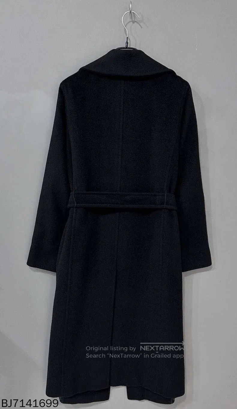 Max Mara Max Mara Black Coat Jacket Size M / US 6-8 / IT 42-44 - 3 Thumbnail