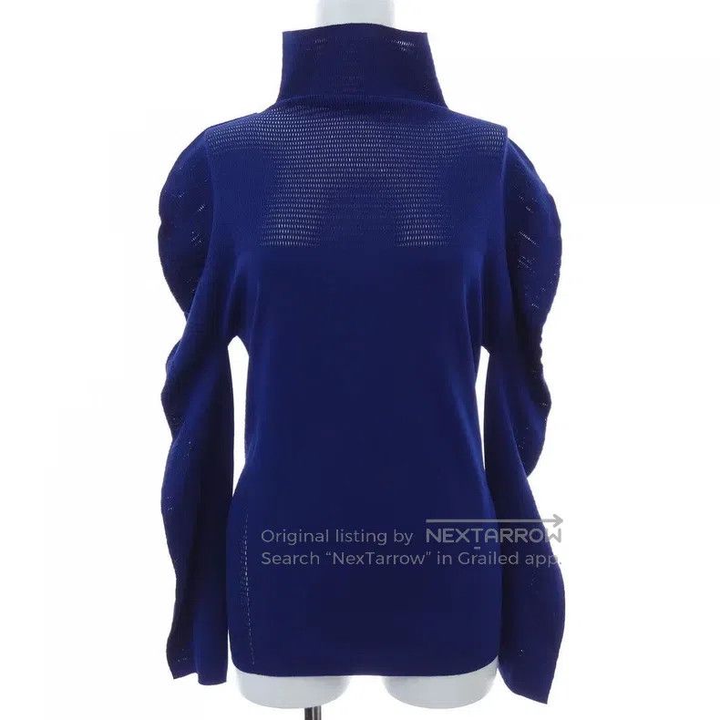 Issey Miyake Issey Miyake size:one size Wave Pleated Long Sleeve Size XXS / US 00 / IT 34 - 1 Thumbnail