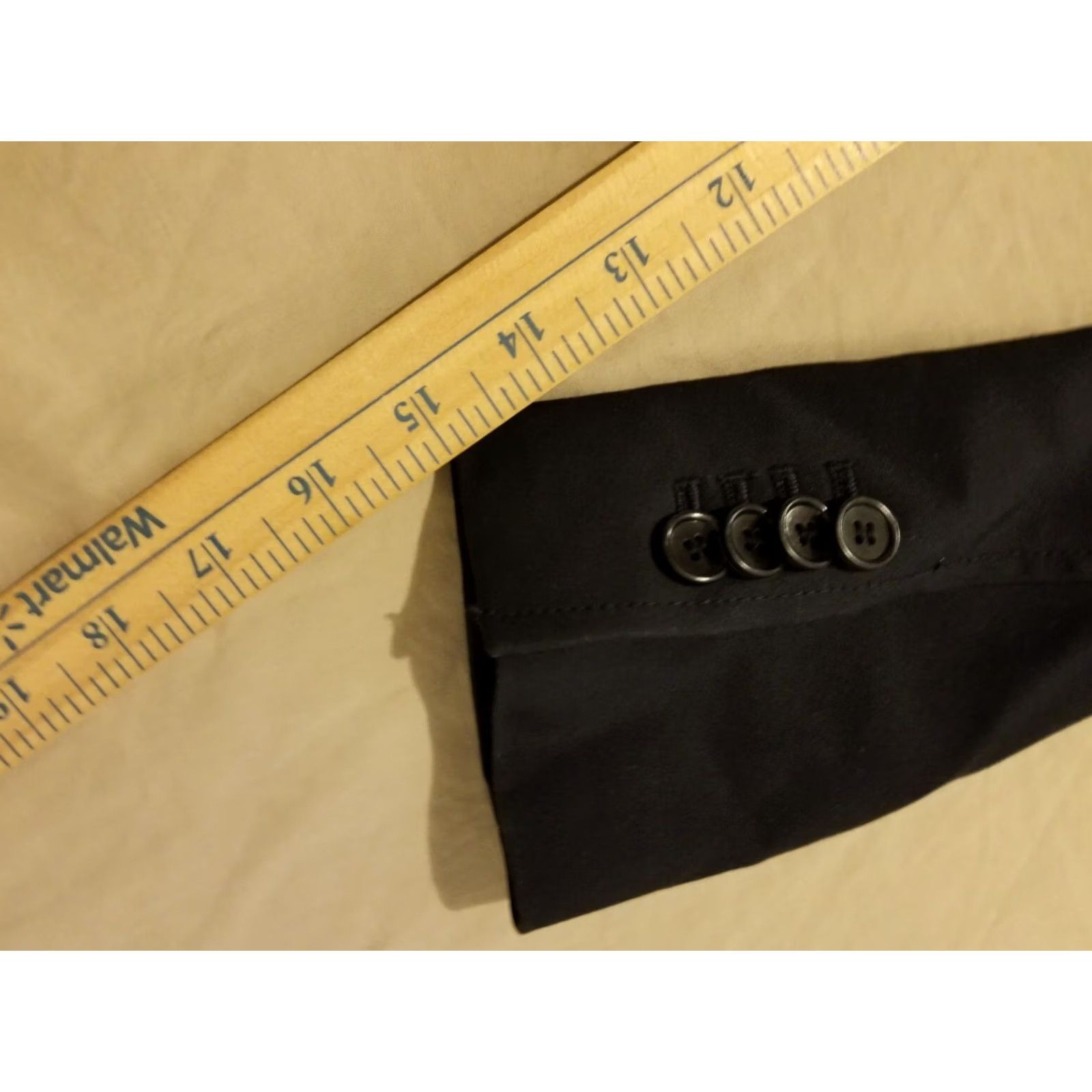 Ann Taylor Womens Ann Taylor Sports Jacket Blazer 4 Black Cotton Size S / US 4 / IT 40 - 7 Thumbnail