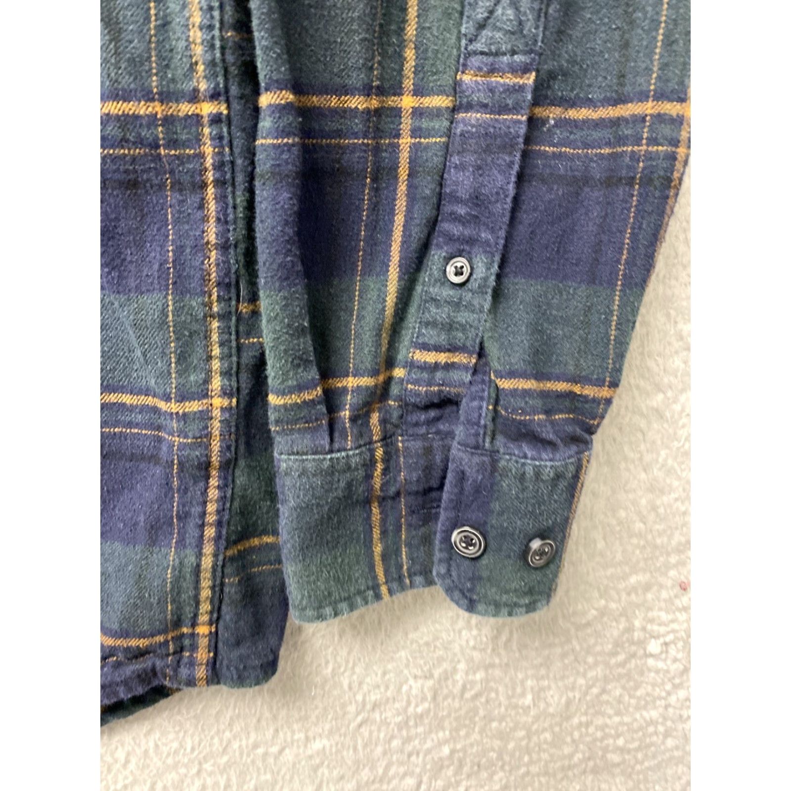 Eddie Bauer VINTAGE Eddie Bauer Shirt Men 2XL Green Plaid Button-Up Long Sleeve Cotton Regular Size US XXL / EU 58 / 5 - 7 Thumbnail