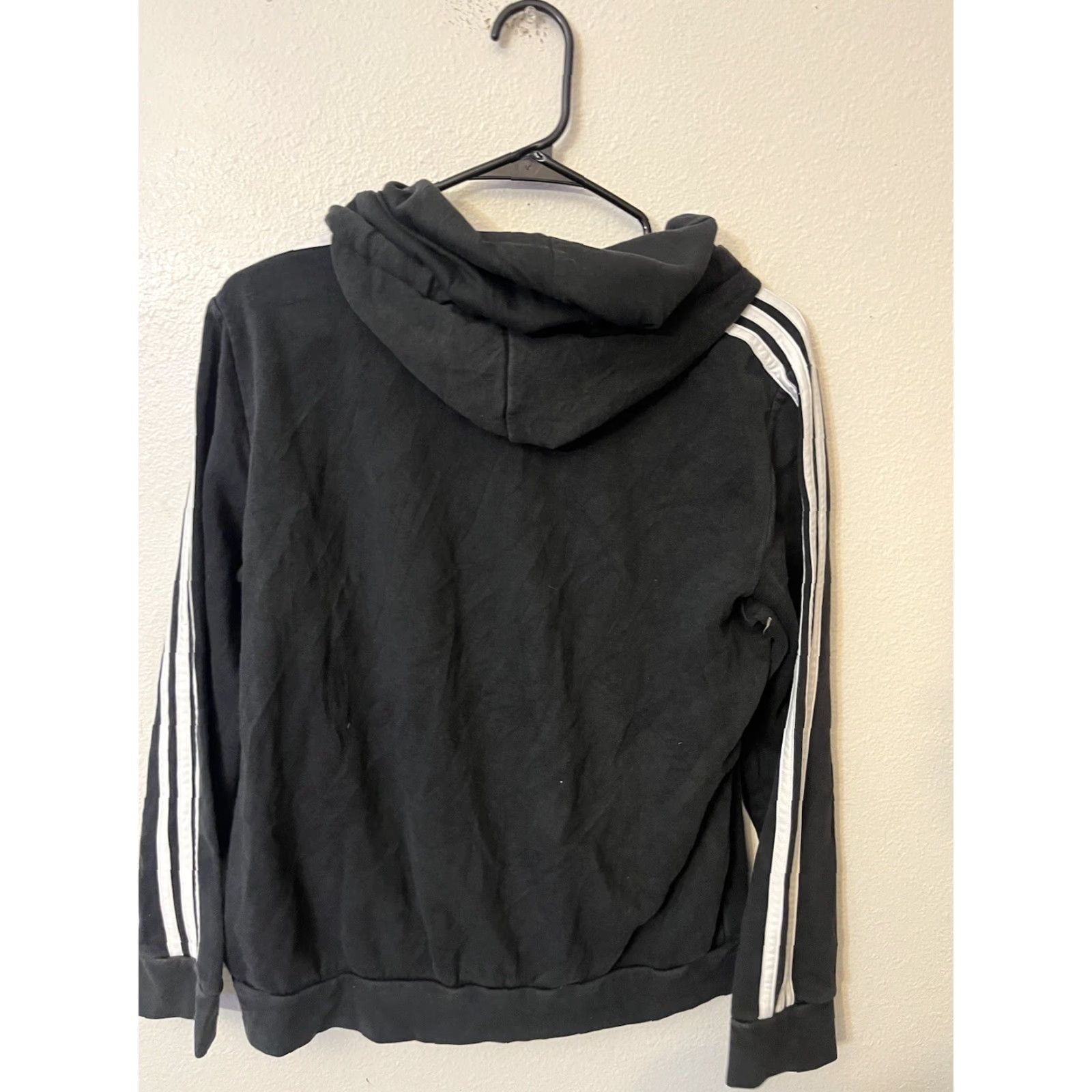 Adidas Adidas Hoodie Pullover Black Women's M 12-14 Shirt? Size M / US 6-8 / IT 42-44 - 3 Thumbnail