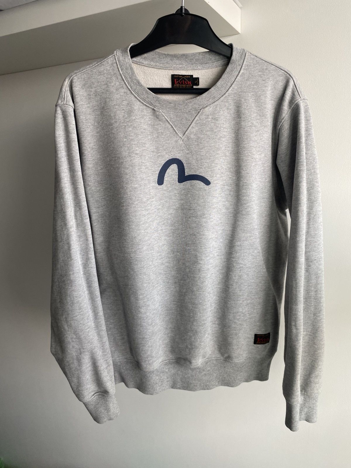 Evisu × Japanese Brand Evisu Seagull Print Sweatshirt Crewneck Basic y2k drip L Size US L / EU 52-54 / 3 - 6 Thumbnail