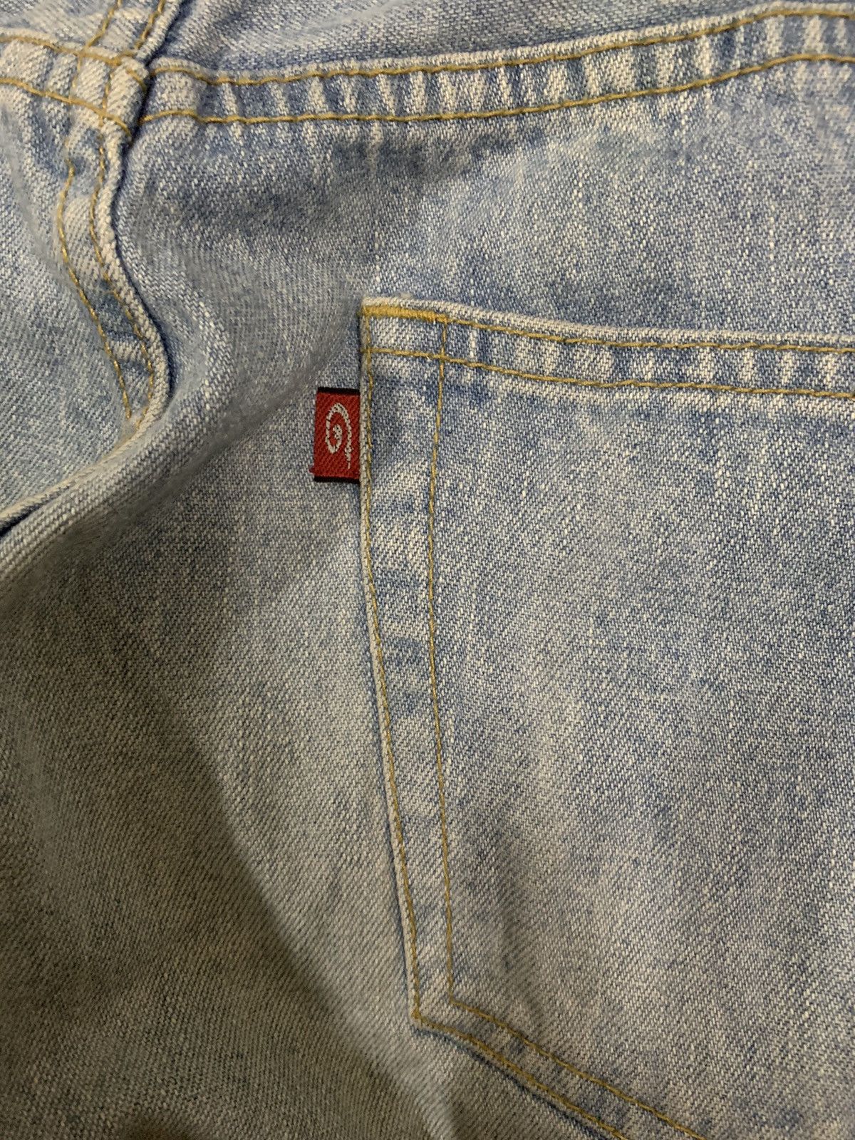 JNCO Vintage Japanese Brand Piko Hawaiian Baggy Distressed Jeans Size US 31 - 12 Thumbnail