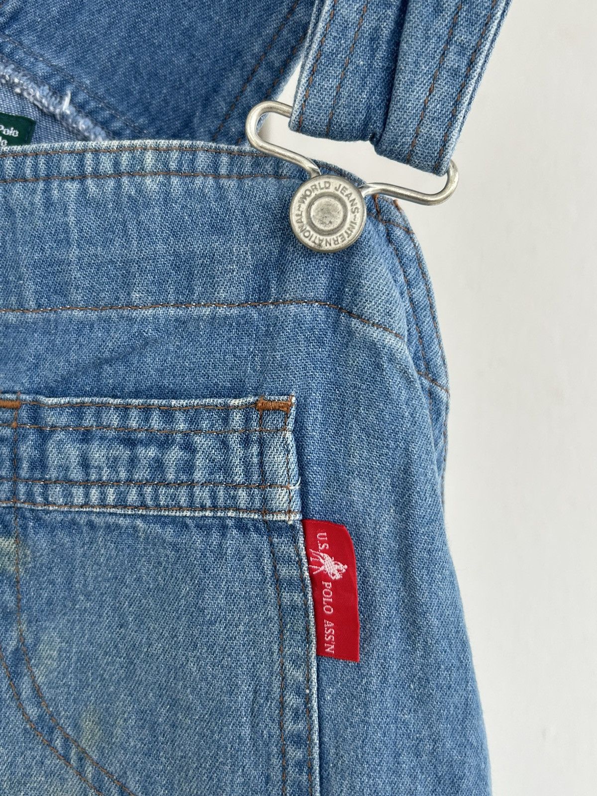 U.S. Polo Assn. US Polo Assn Denim Pinafore Dress Size M / US 6-8 / IT 42-44 - 4 Thumbnail