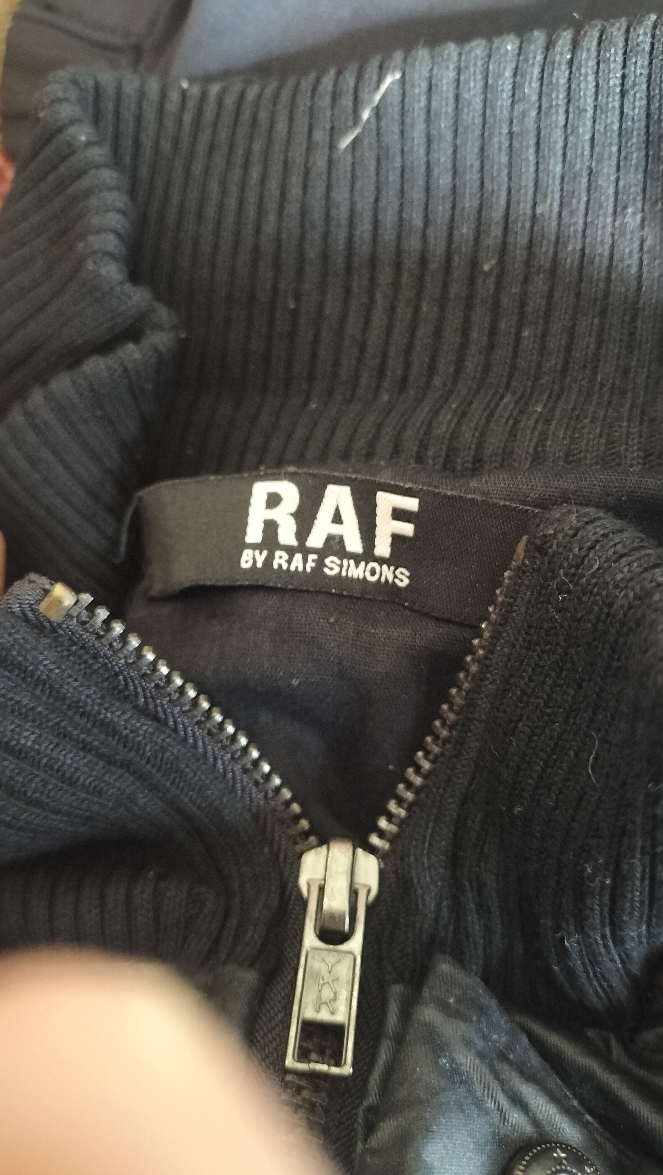 Raf by Raf Simons Raf Simons black jacket fashion mens luxury Size US L / EU 52-54 / 3 - 11 Thumbnail