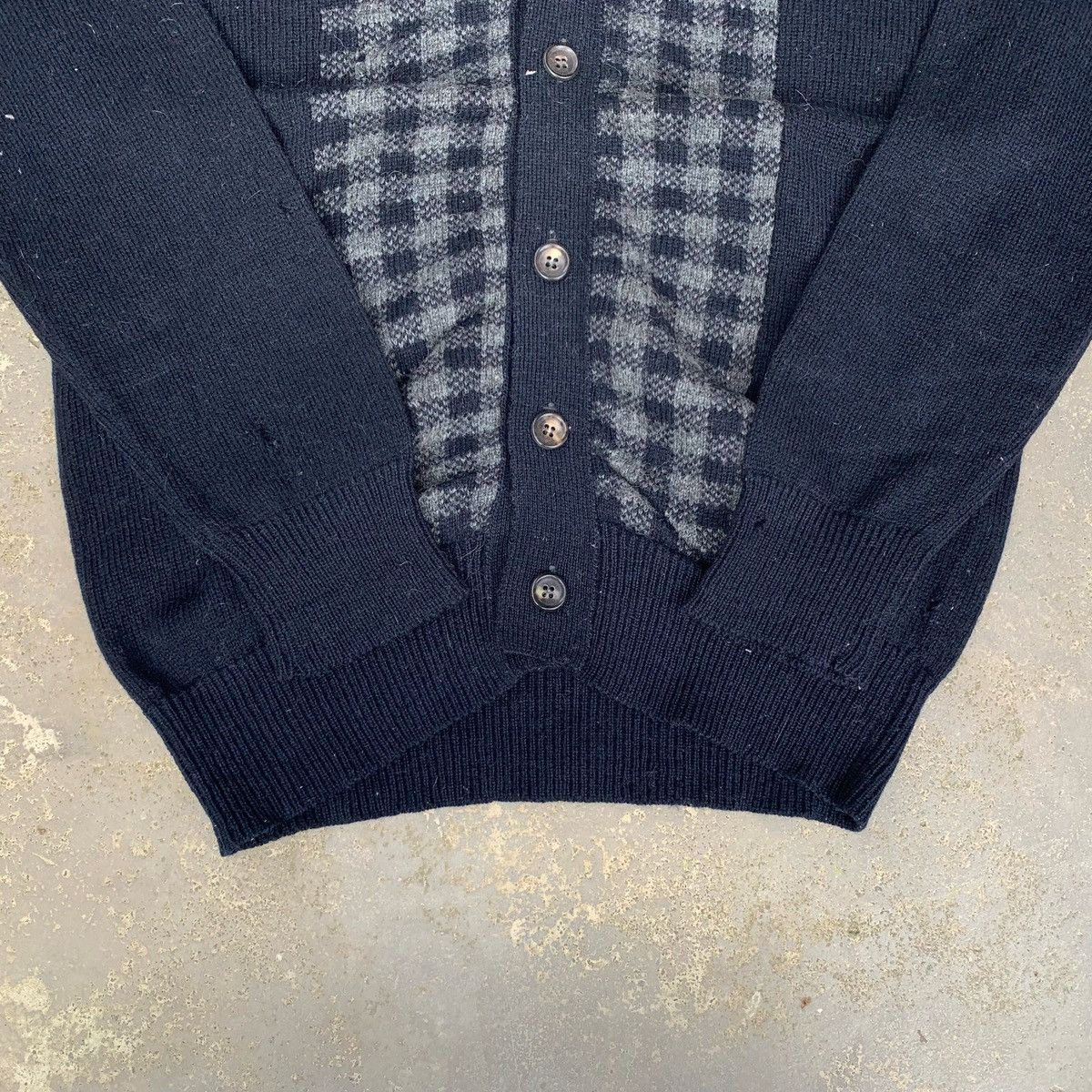 Comme des Garcons Rare! Vintage Distressed 90s Comme Des Garcons Wool Cardigan Size US L / EU 52-54 / 3 - 10 Thumbnail