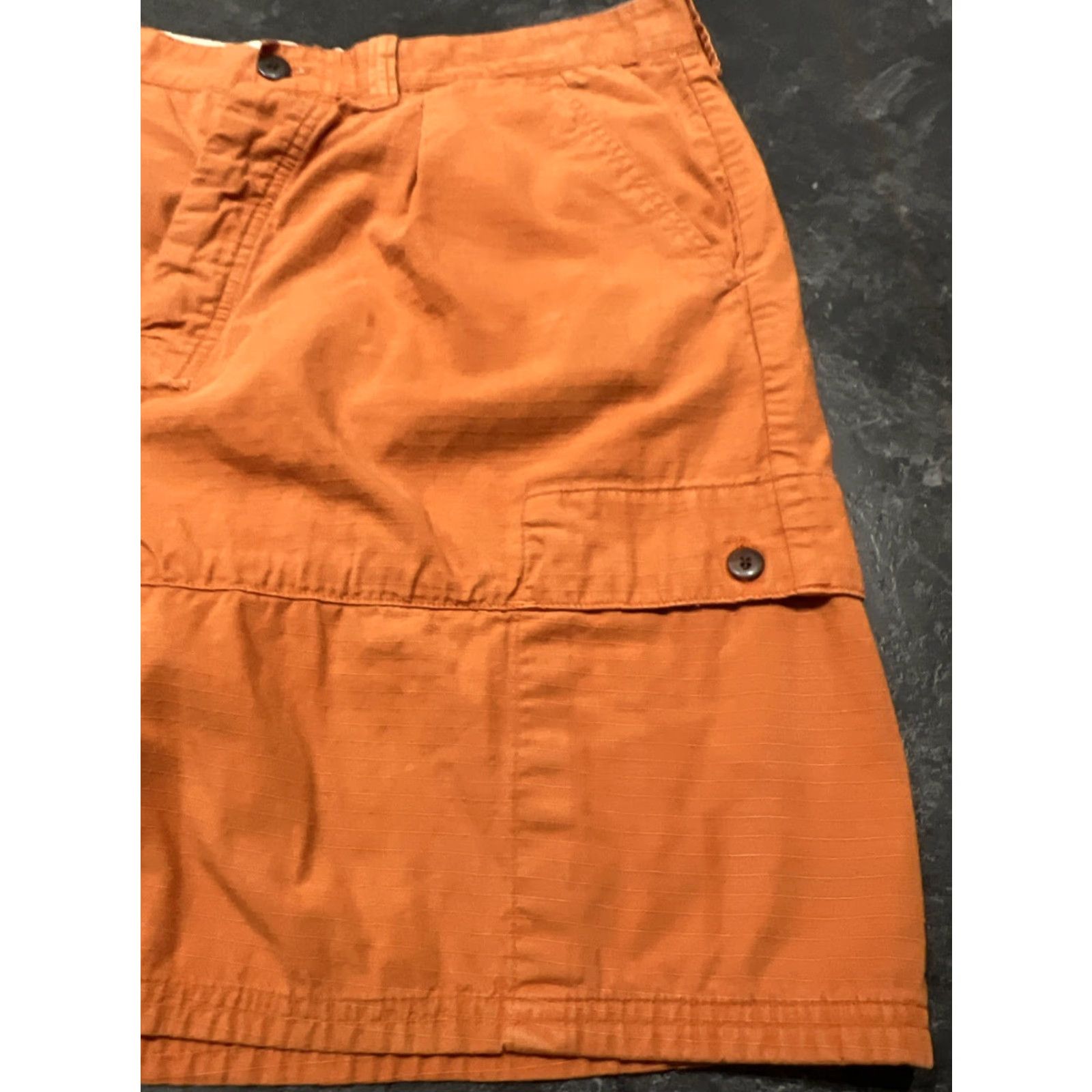 The Territory Ahead VINTAGE Territory Ahead Men Cargo Shorts 38 Casual Cotton Rust Orange Spring Summer Pockets Size US 38 / EU 54 - 2 Thumbnail