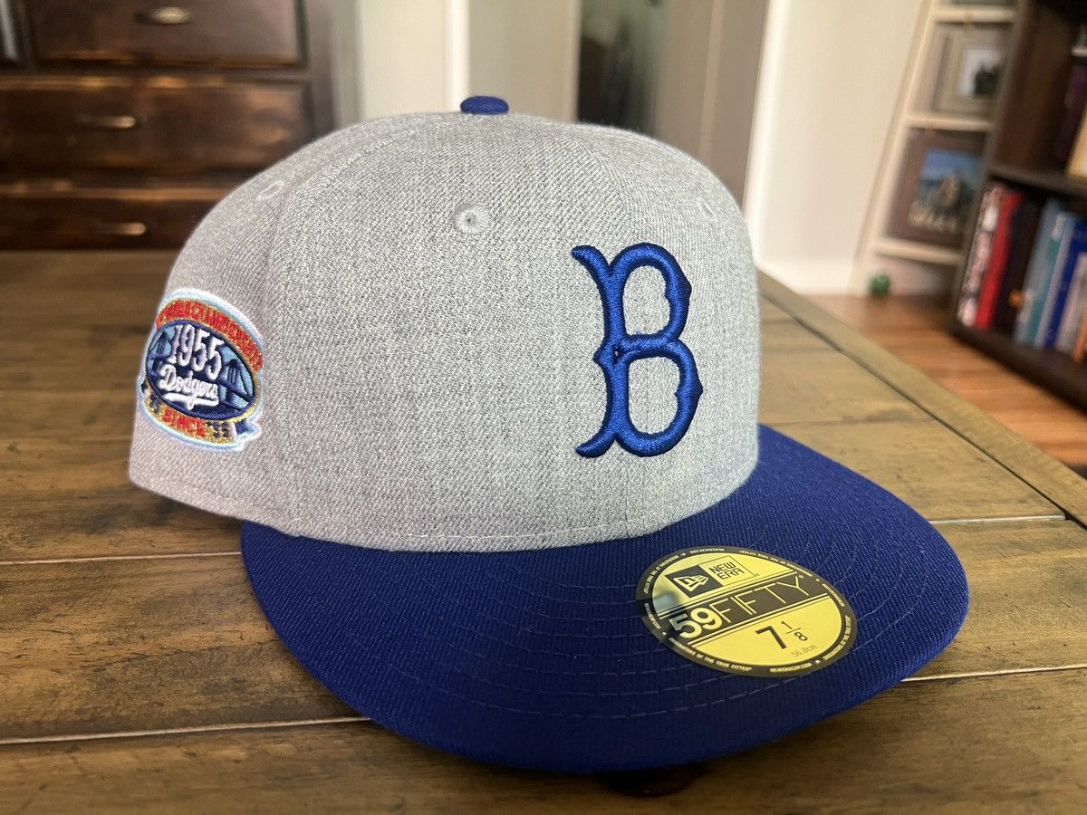 Hat Club Hatclub Exclusive Brooklyn Dodgers Hat WS Side Patch 7 1/8 ...