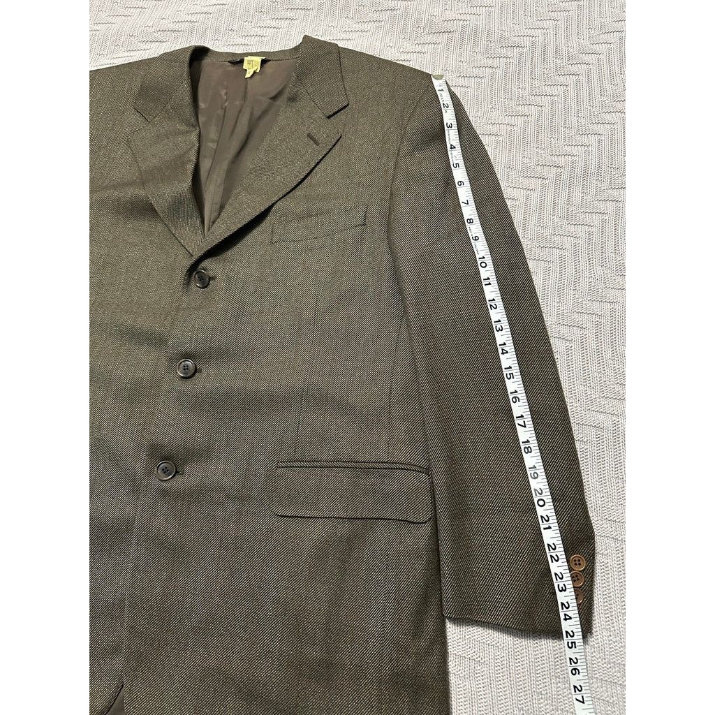 Canali Canali brown tweed three button blazer size 46R Size 46R - 10 Thumbnail