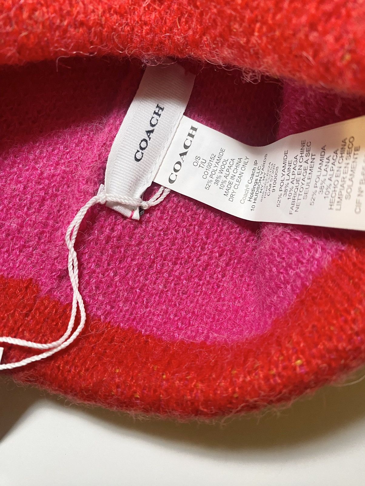 Coach COACH (R$95) Women's Ombre Pom Pom Beanie PICK COLOR Size ONE SIZE - 5 Thumbnail