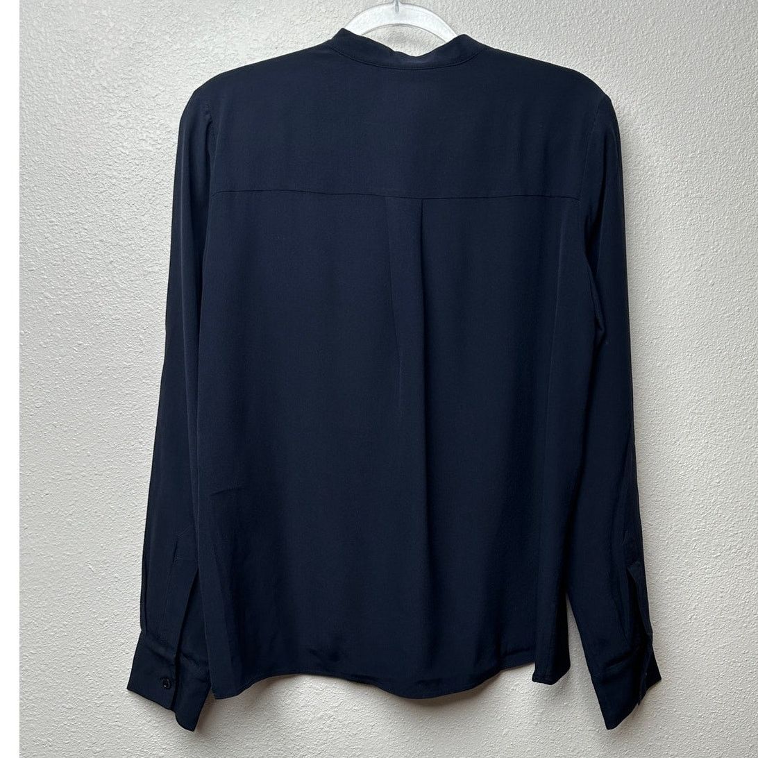 Stella McCartney Stella McCartney Blouse Black/Taupe Womens US L 100% Silk Size L / US 10 / IT 46 - 6 Thumbnail