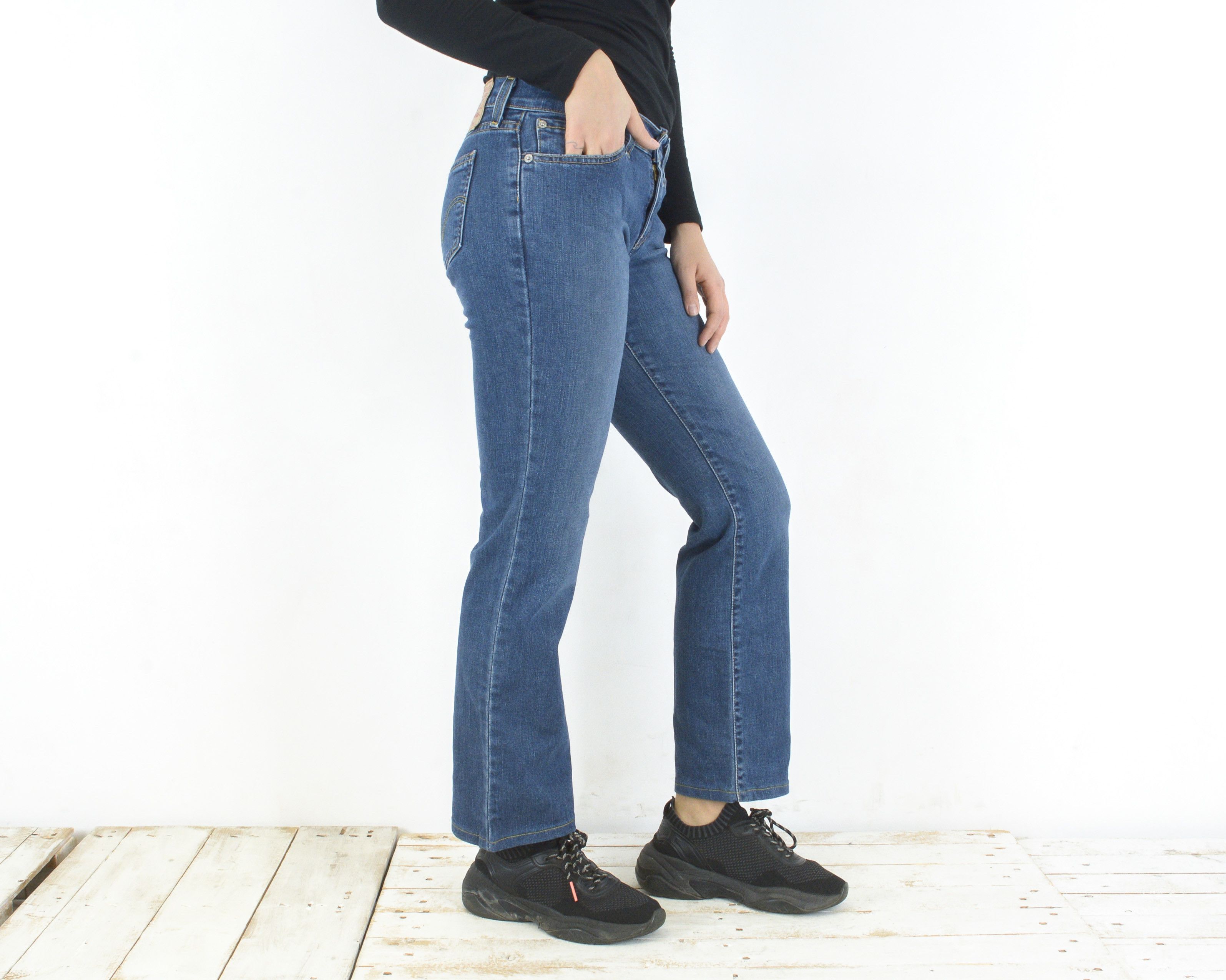 Levi's 749 88 W30 L32 Straight Regular Denim Jeans Pants Trousers Size 30" / US 8 / IT 44 - 1 Thumbnail