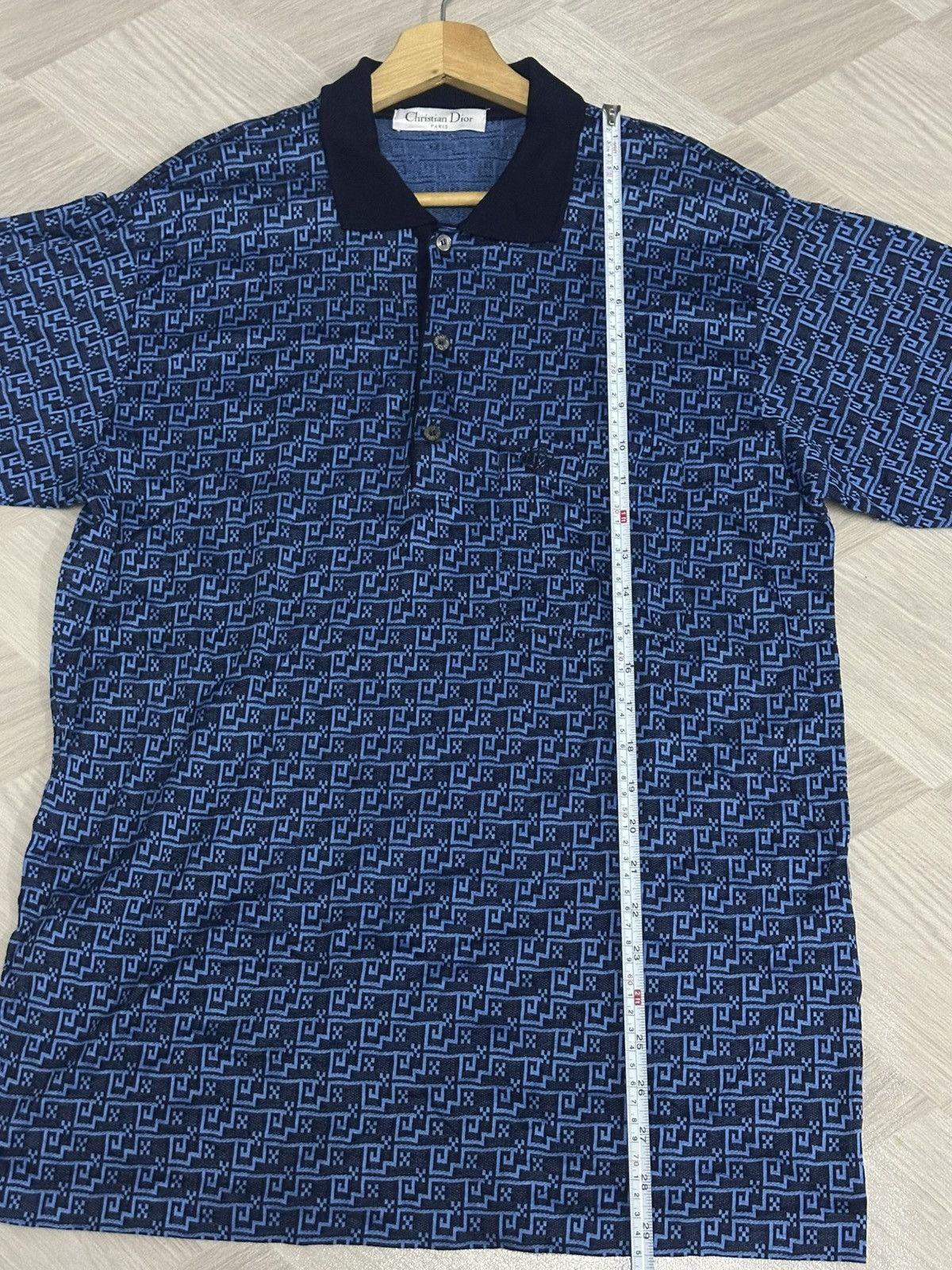 Dior Vintage Christian Dior Paris Monogram Polos Tee Size US M / EU 48-50 / 2 - 19 Thumbnail
