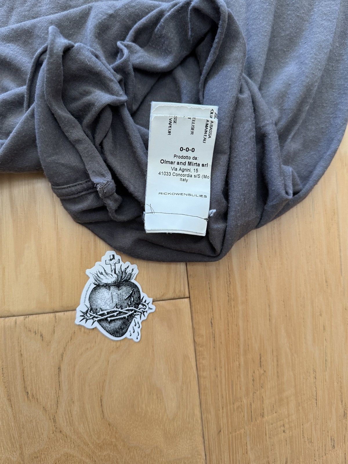 Rick Owens Lilies Rick Owens Lilies Cowl Neck Blouse in Mauve Size XS / US 0-2 / IT 36-38 - 4 Thumbnail