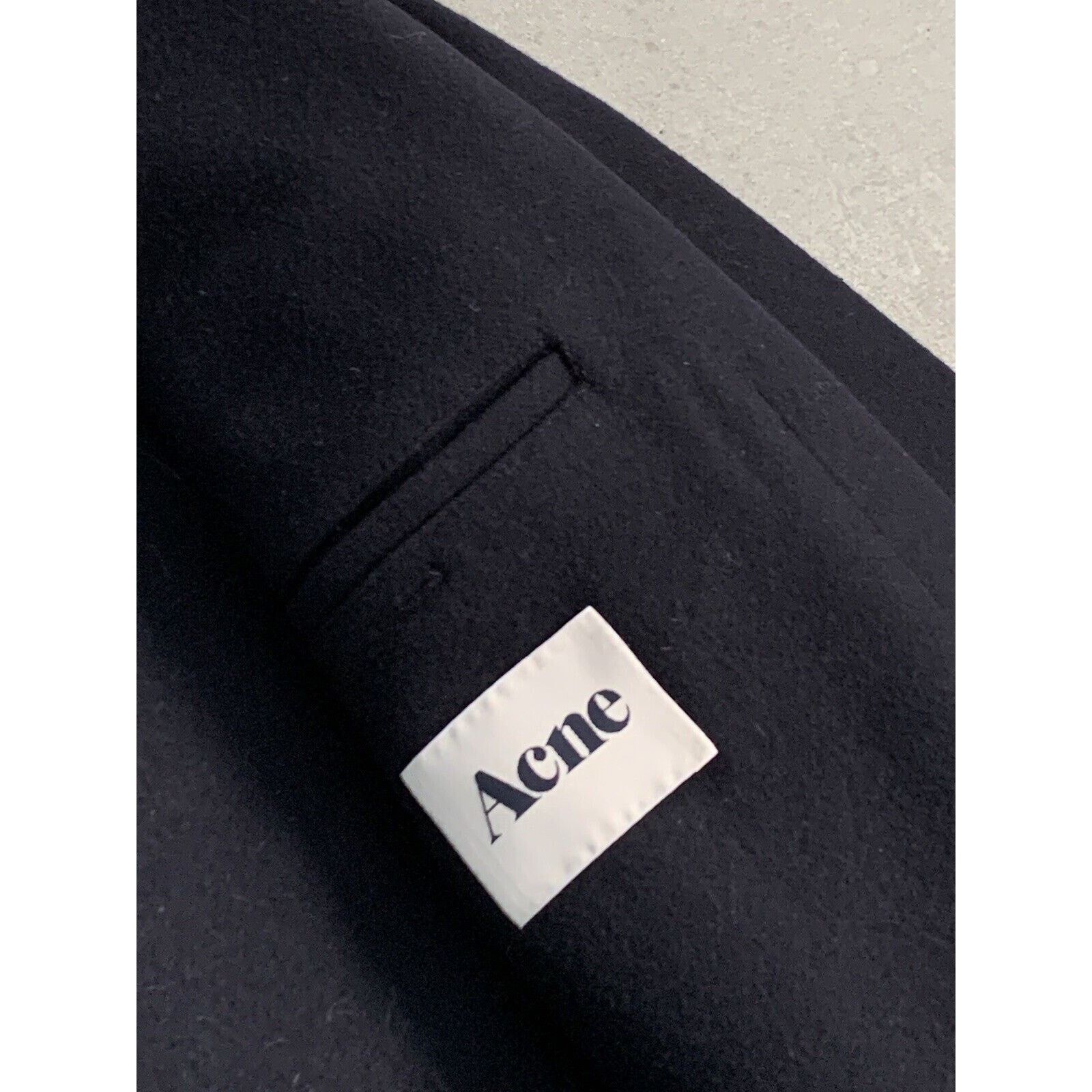 Acne Studios Men's ACNE STUDIOS Wool Trench Coat Mac Jacket EU 50 UK 40 Size US M / EU 48-50 / 2 - 10 Thumbnail