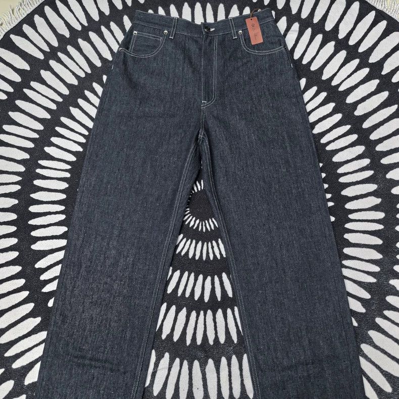 Loro Piana LORO PIANA Ms.Lang surges in blue silhouette jeans Size 29" - 1 Thumbnail