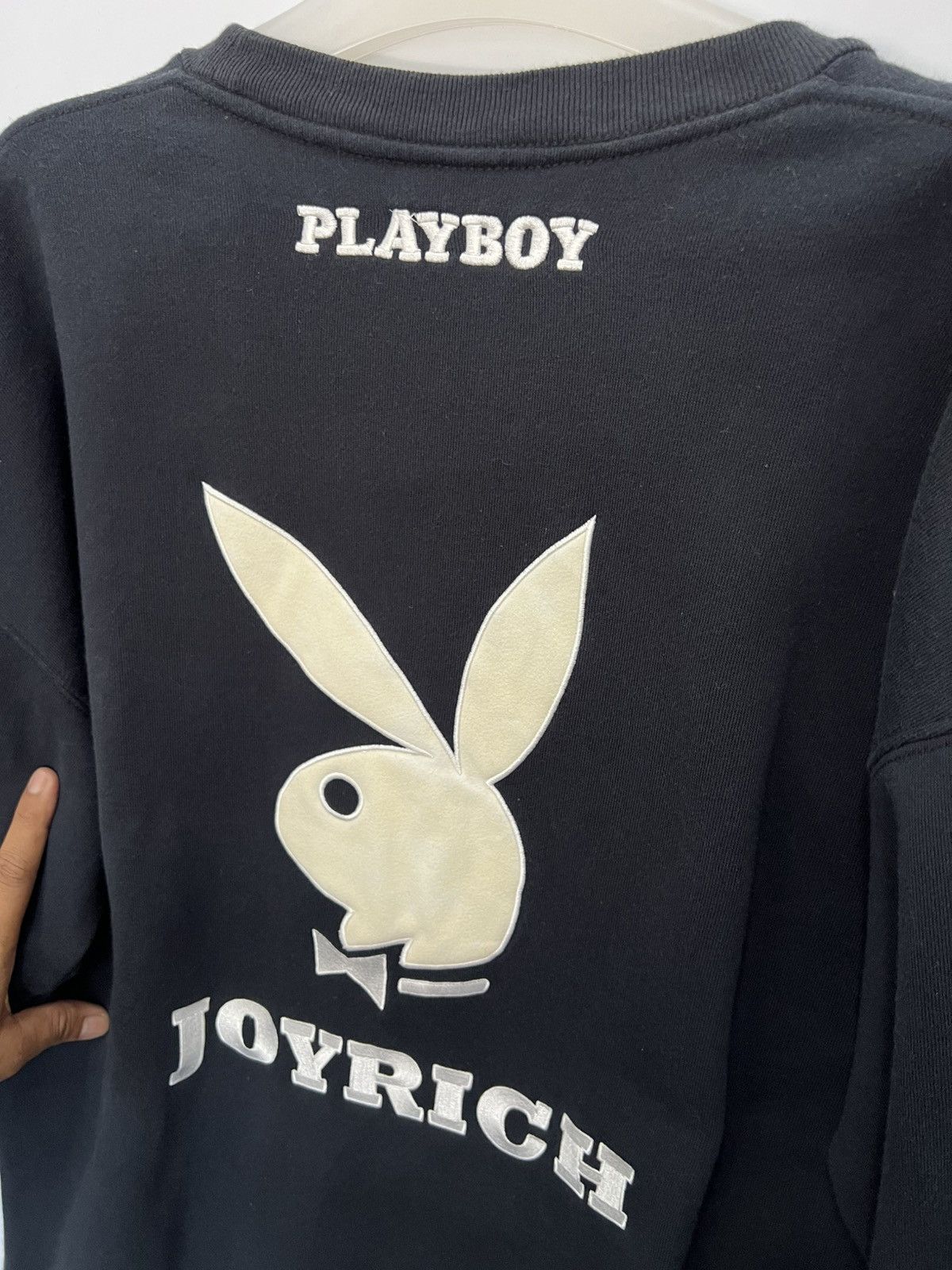 Joyrich × Playboy × Vintage 🔥 PLAYBOY x JOYRICH BIG LOGO SPELLOUT SWEATSHIRT - L Size US L / EU 52-54 / 3 - 9 Thumbnail