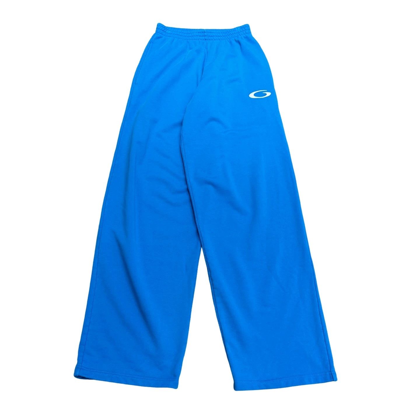 Balenciaga Balenciaga Blue Embroidery Sweatpants Size XXS Size US 27 - 1 Thumbnail