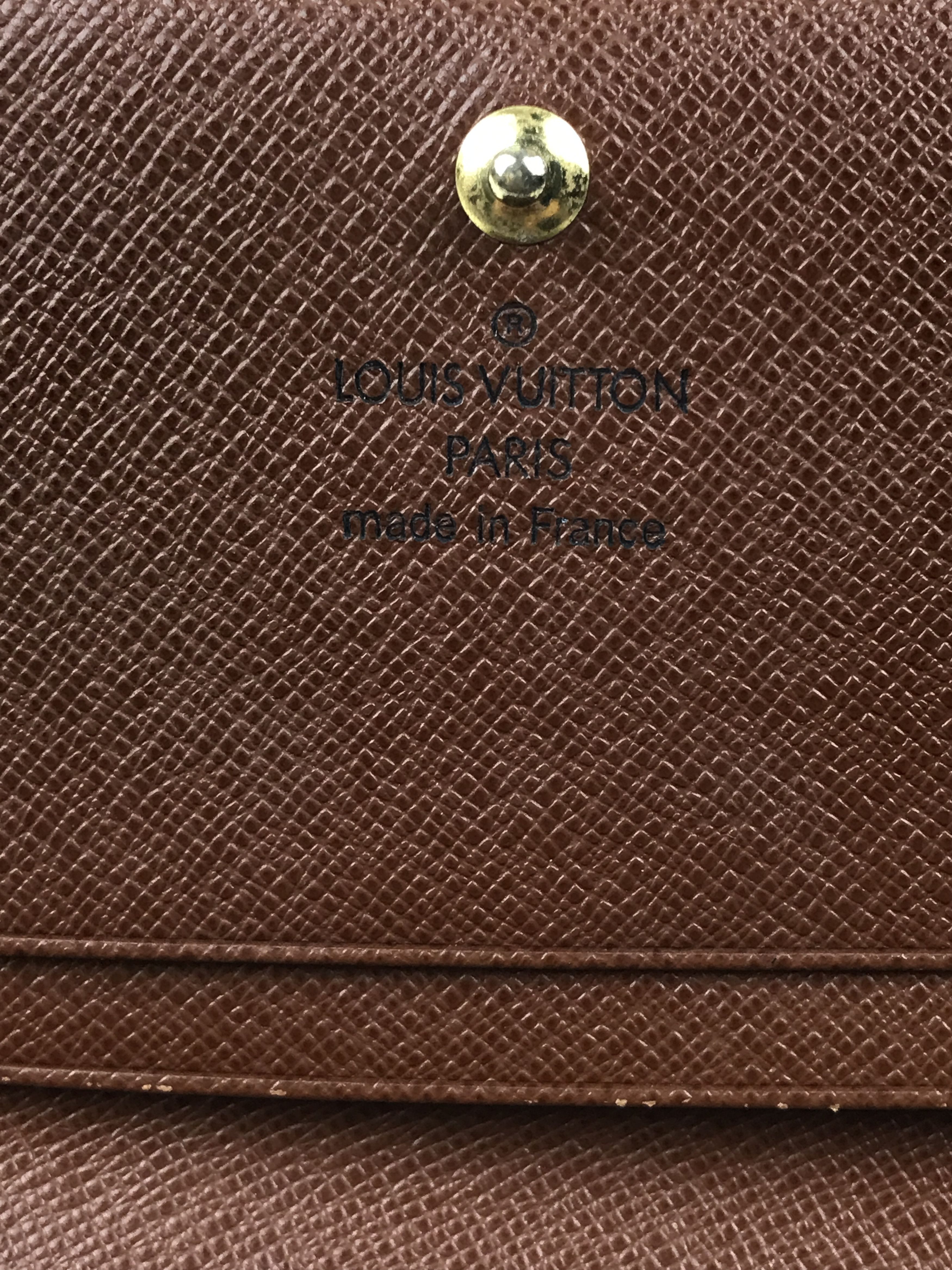 Louis Vuitton Monogram Portefeuille Monnaie Tresor Wallet