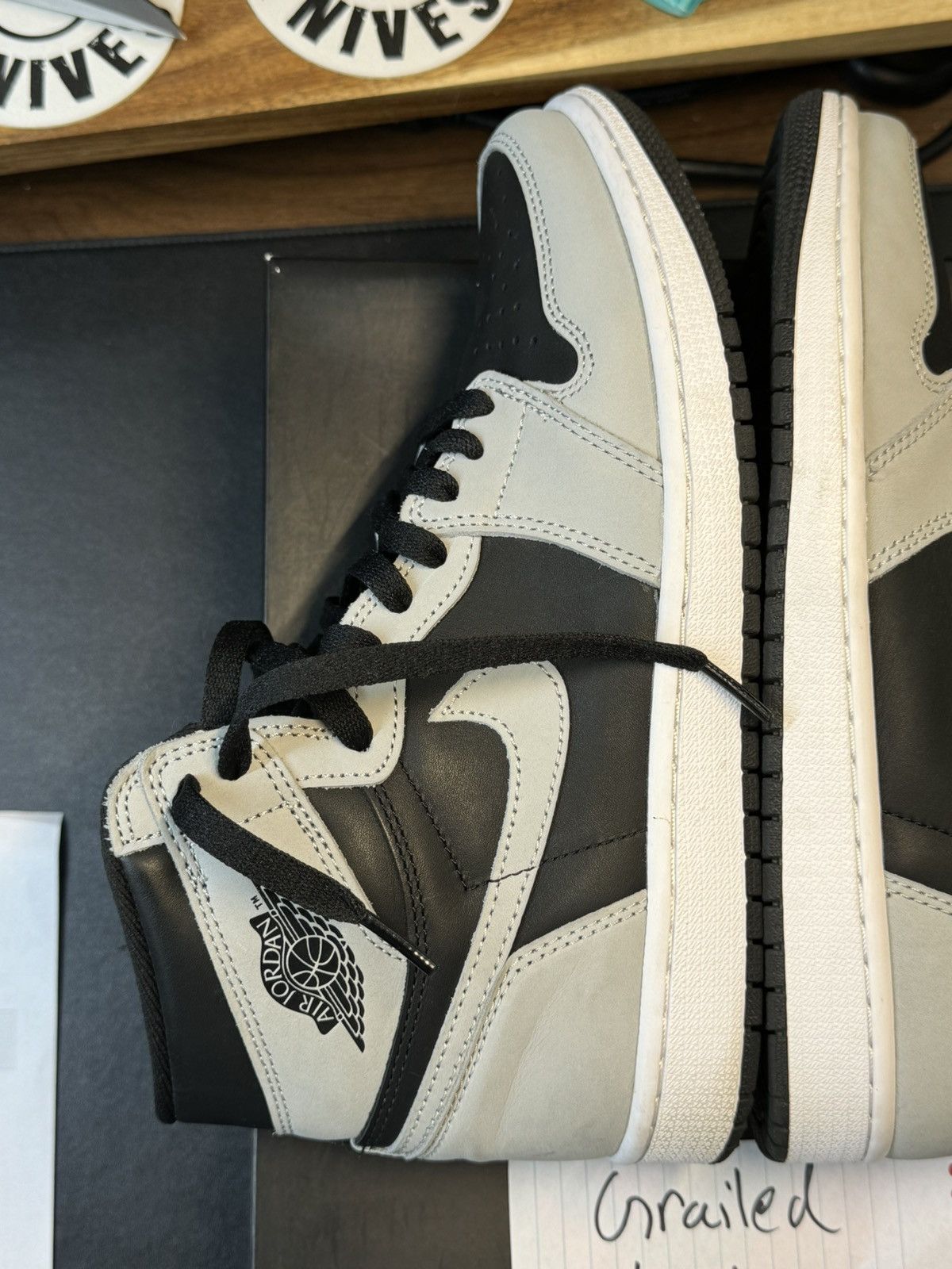 Jordan Brand × Nike Jordan 1 High - Shadow 2.0 - 8.5M — Almost New Condition Size US 8.5 / EU 41-42 - 8 Thumbnail