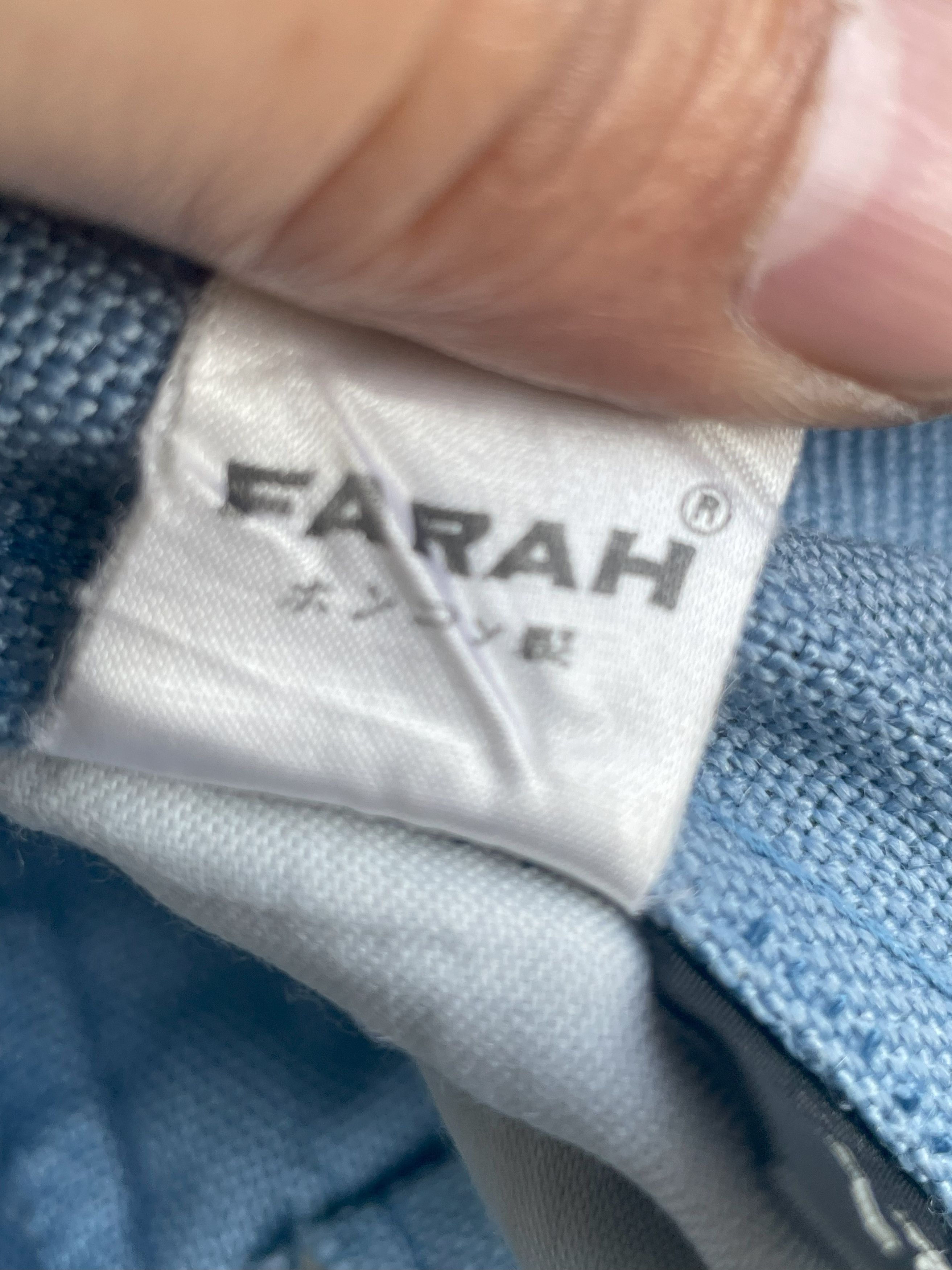 Farah Vintage 60's Farah Mod Hopsack Kick Size US 31 - 10 Thumbnail