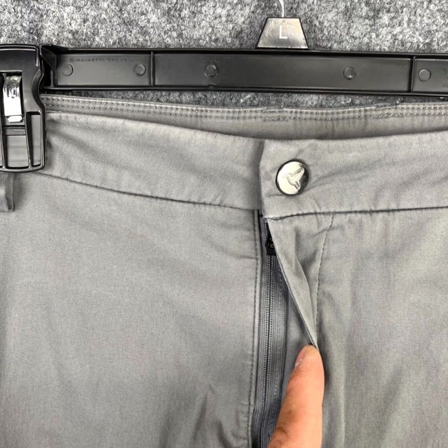 Vintage Birddogs Pants Mens 36x32 Gray Stretch Chino Lined Casual Performance Trouser Shirt Size US 36 / EU 52 - 5 Thumbnail