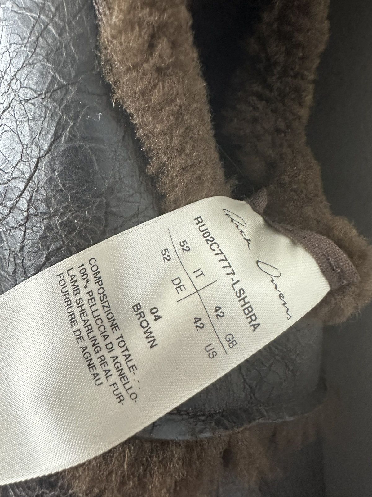 Rick Owens FW23 ‘LUXOR’ Reversible Shearling Gleam Vest Size US L / EU 52-54 / 3 - 12 Thumbnail