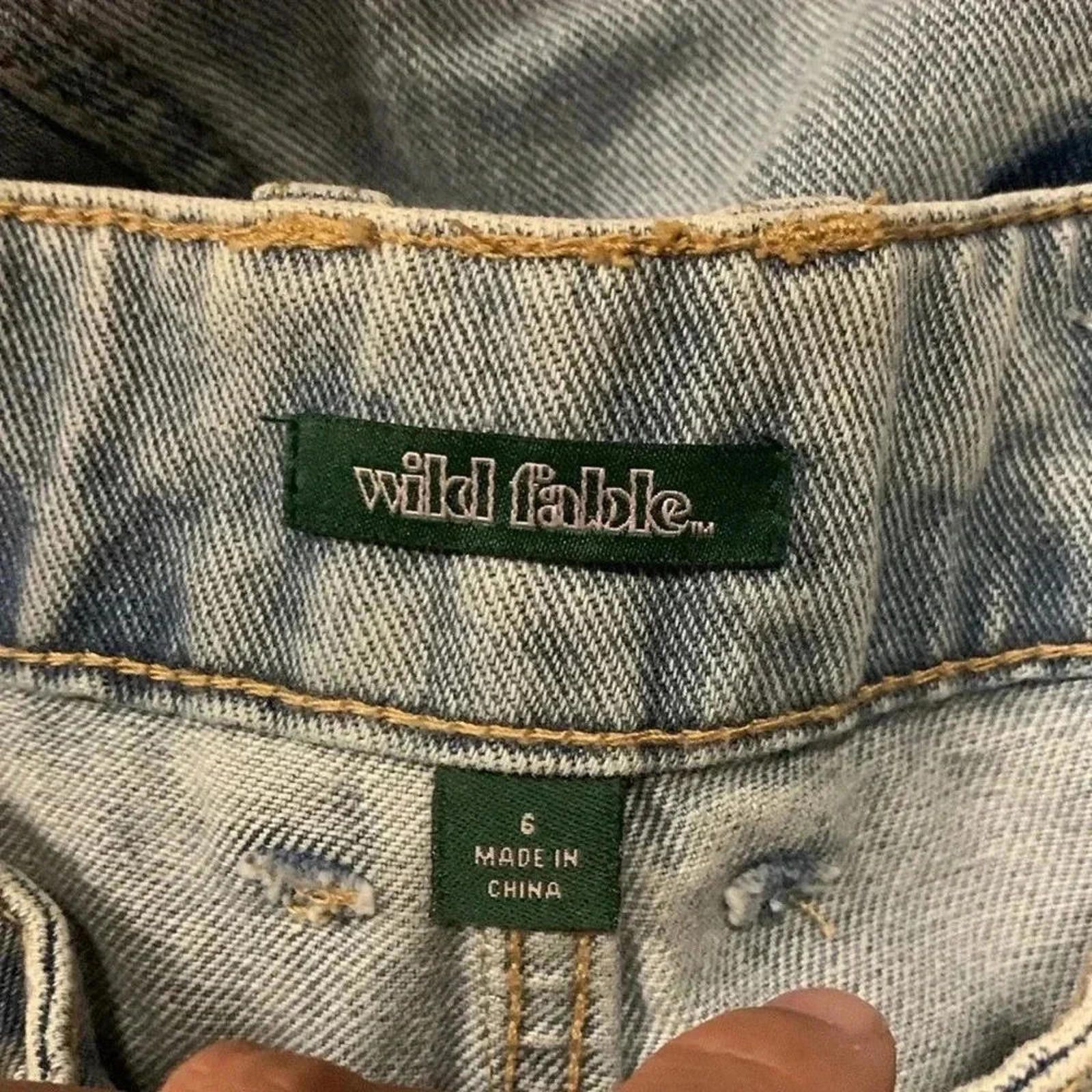 Designer Wild Fable Super High-Rise Wide Leg Jeans - Size 6 Size 28" / US 6 / IT 42 - 4 Thumbnail