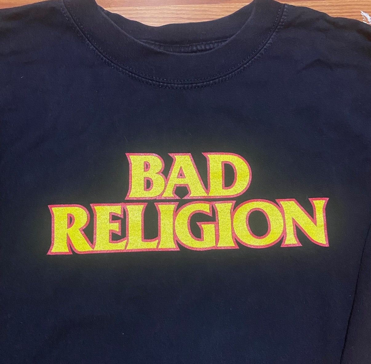 Gildan Bad Religion Y2K The New America Long Sleeve Flame Print Size US L / EU 52-54 / 3 - 2 Thumbnail