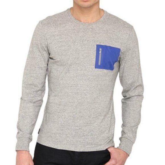 Jack Spade Jack Spade Pocket Zip Long Sleeve Tee Shirt Size S / US 4 / IT 40 - 7 Thumbnail