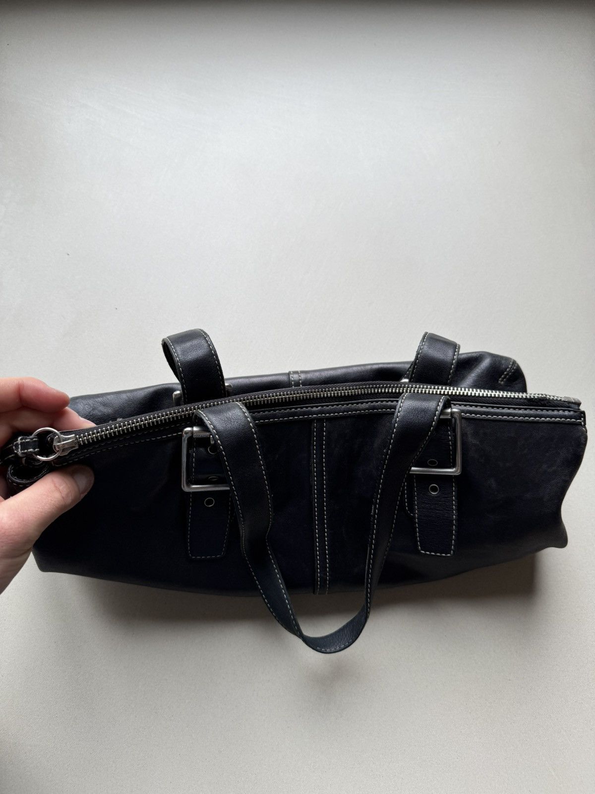 Coach Black Leather Bag Archive