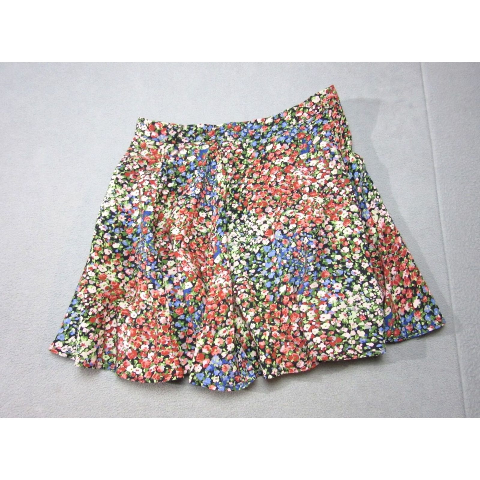 Urban Outfitters Urban Outfitters Skirt Womens Medium Multicolor Floral A-Line Layered Hem Casual Size 32" / US 10 / IT 46 - 7 Thumbnail