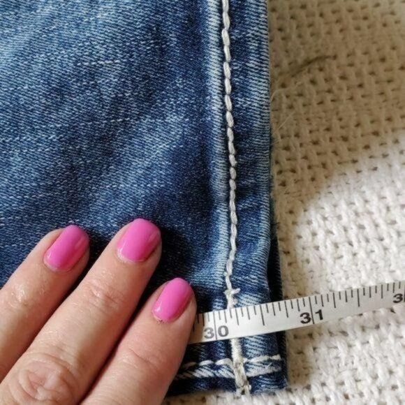 Rock Revival Rock Revival Bootcut Decorative Pockets Blue Sz. 28 Jeans Size 28" / US 6 / IT 42 - 14 Thumbnail