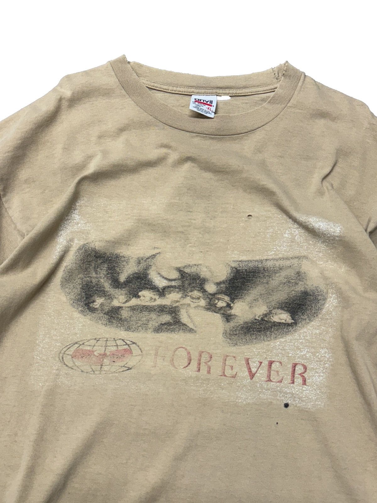 Designer × Rap Tees × Vintage 1997 Wu Tang Clan “Forever” Rap T-Shirt Size US XL / EU 56 / 4 - 3 Thumbnail