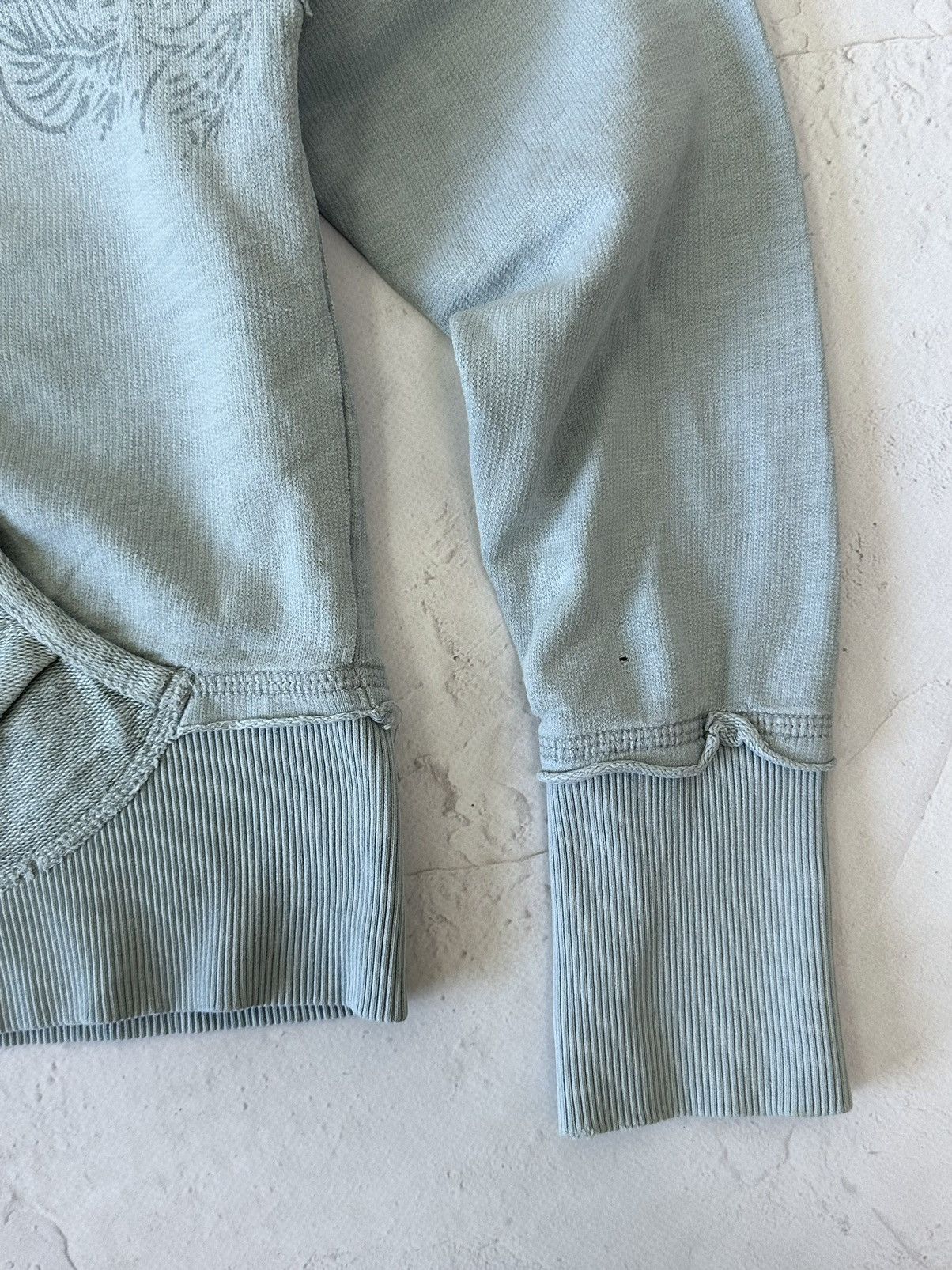 Beauty Beast × If Six Was Nine × Vintage Vintage Angel Distressed Crop Hoodie Size S / US 4 / IT 40 - 6 Thumbnail