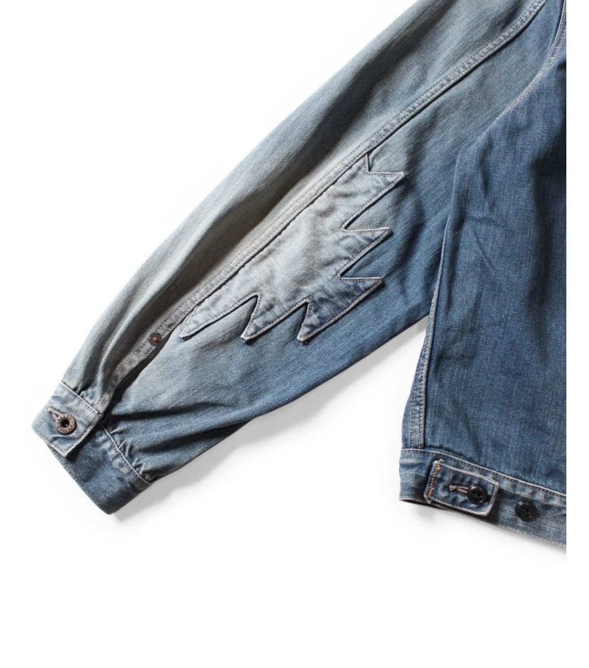 Kapital 12oz Denim Santo Domingo Thunderbird Jacket (Processed) Size US XL / EU 56 / 4 - 7 Thumbnail