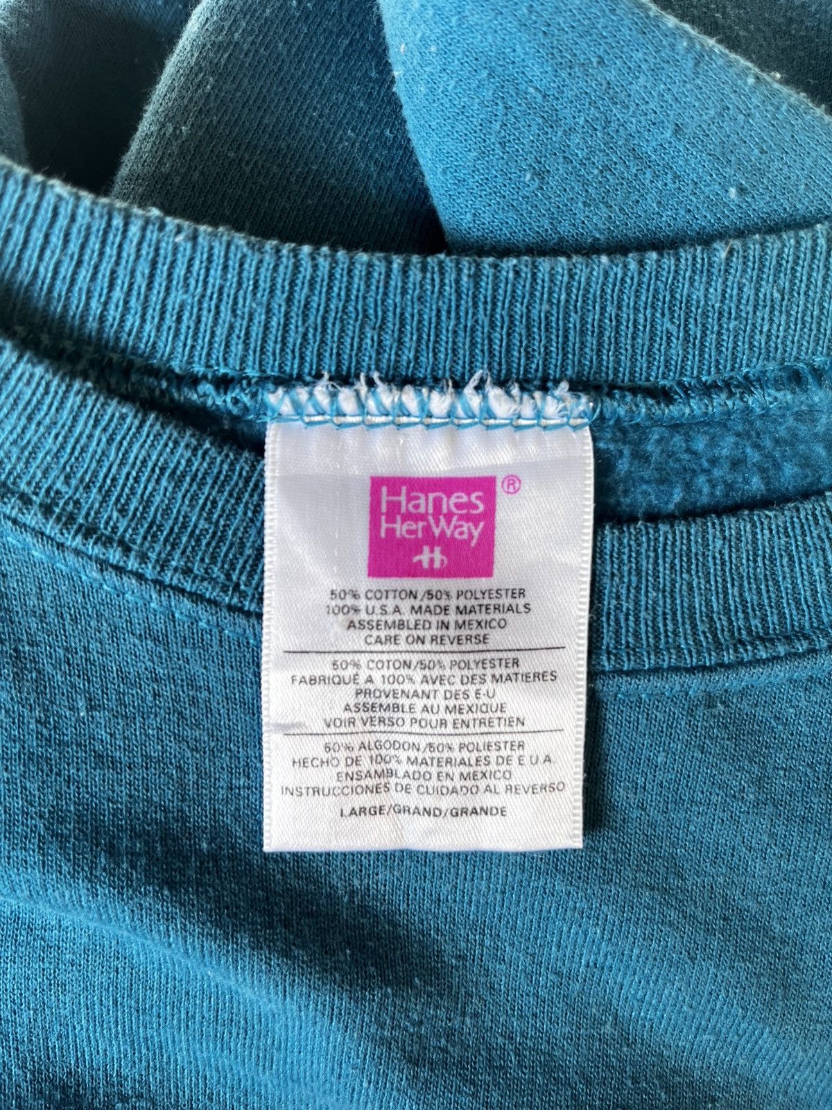 Hanes Vintage Hanes Sweatshirt Size US L / EU 52-54 / 3 - 4 Thumbnail