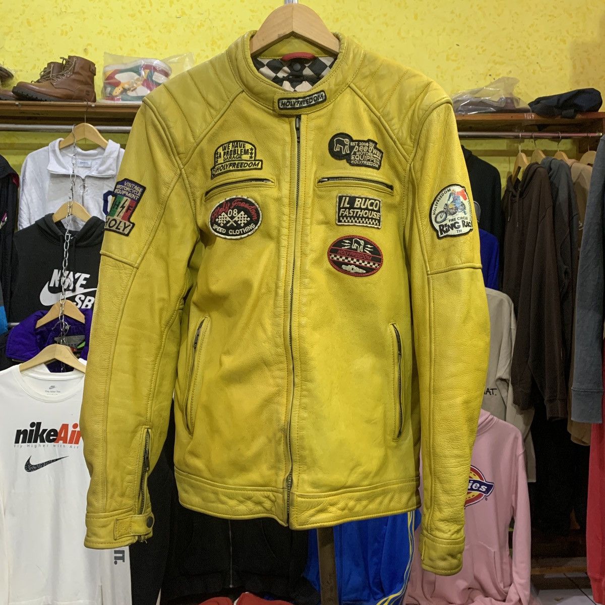 Other Holyfreedom leather jacket Size US L / EU 52-54 / 3 - 1 Thumbnail