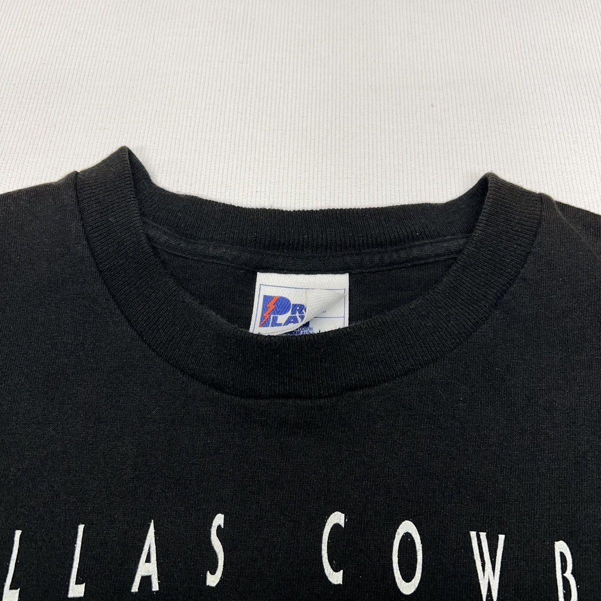 Pro Player × Vintage VTG Dallas Cowboys Tee Shirt Black Ring Super Bowl Champion Size US L / EU 52-54 / 3 - 2 Thumbnail
