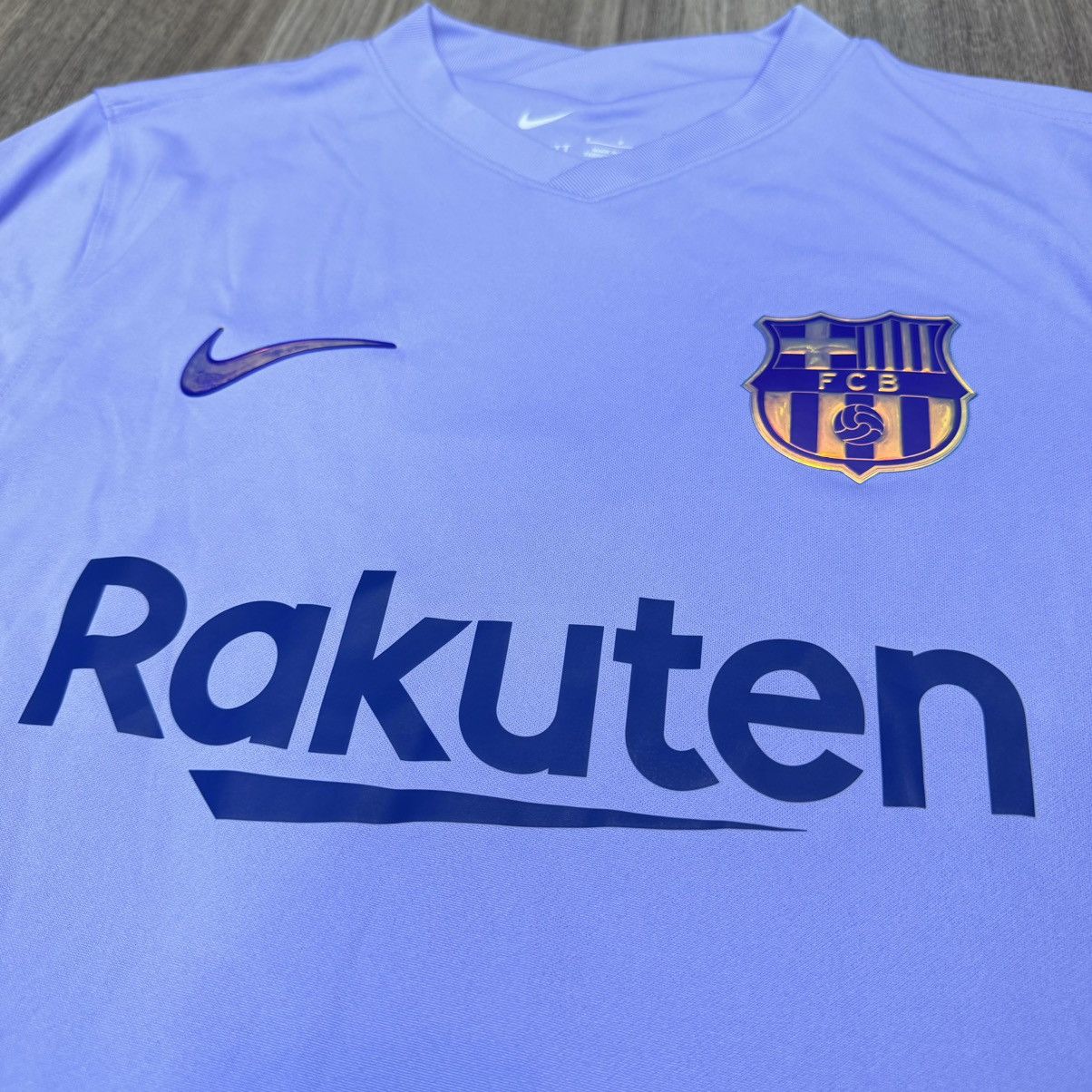 Nike Barcelona 21/22 away shirt #6 Riqui Puig Size US S / EU 44-46 / 1 - 3 Thumbnail