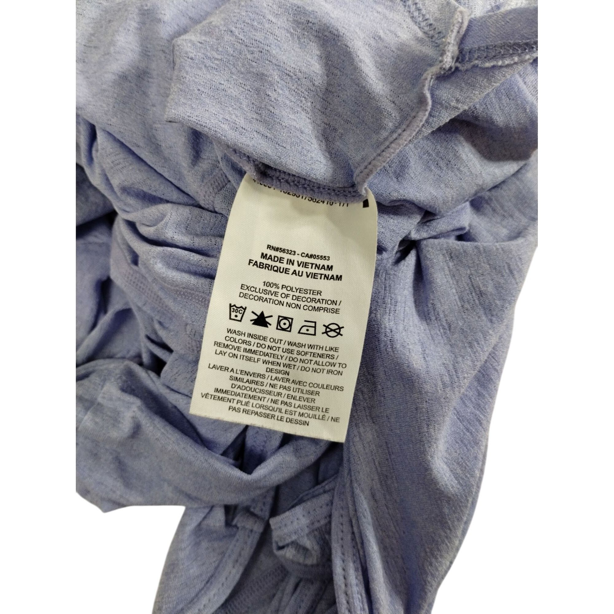 Nike Nike Dri-Fit Womens Large Light Blue Sleeveless Racerback Po Size L / US 10 / IT 46 - 5 Thumbnail