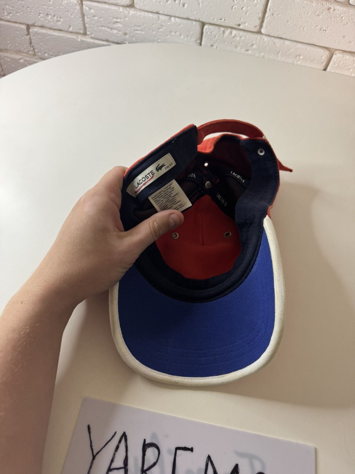 Lacoste Lacoste cap hat Size ONE SIZE - 5 Thumbnail