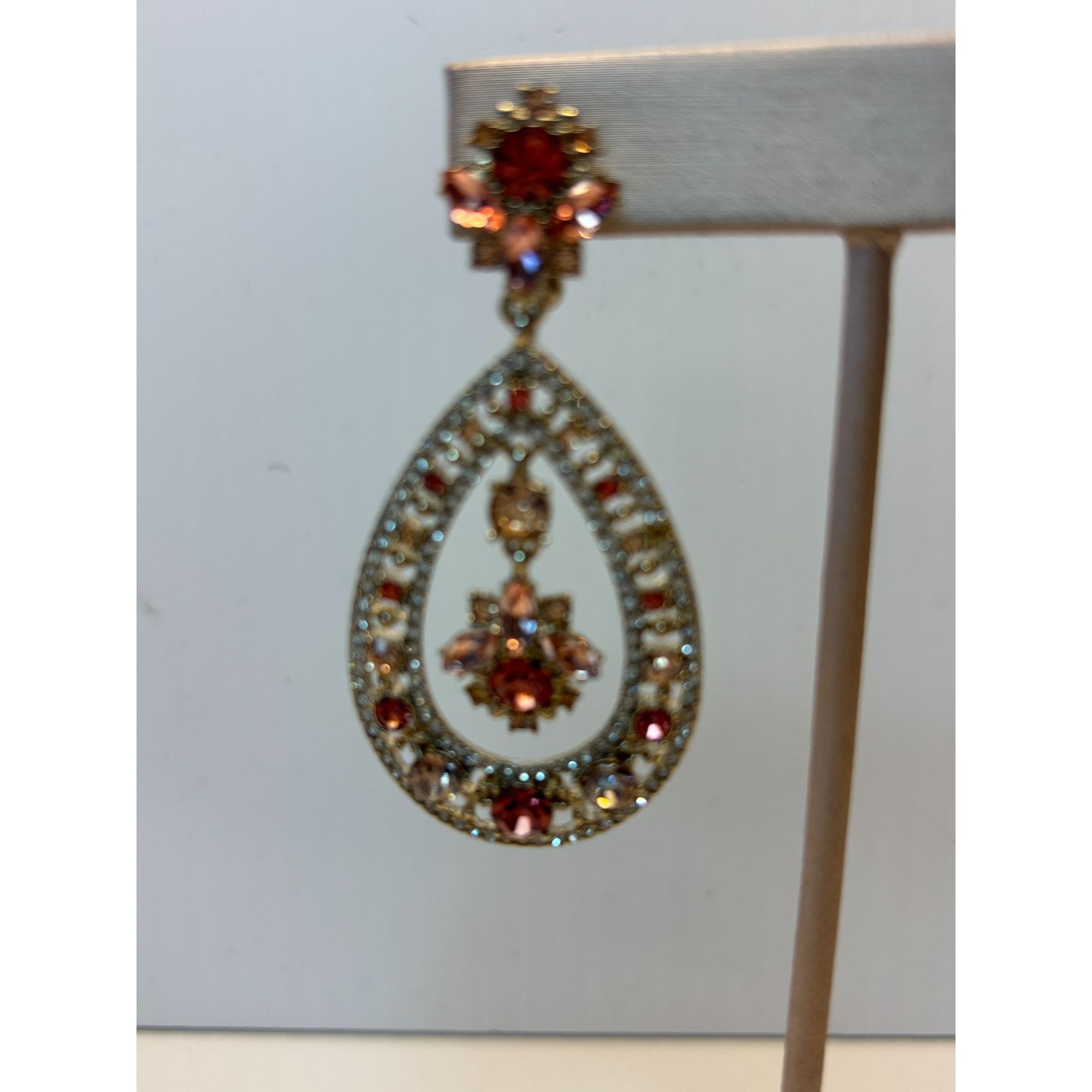 Karl Lagerfeld Karl Lagerfeld Paris Crystal Teardrop Earrings – Holiday Lux Size ONE SIZE - 5 Thumbnail