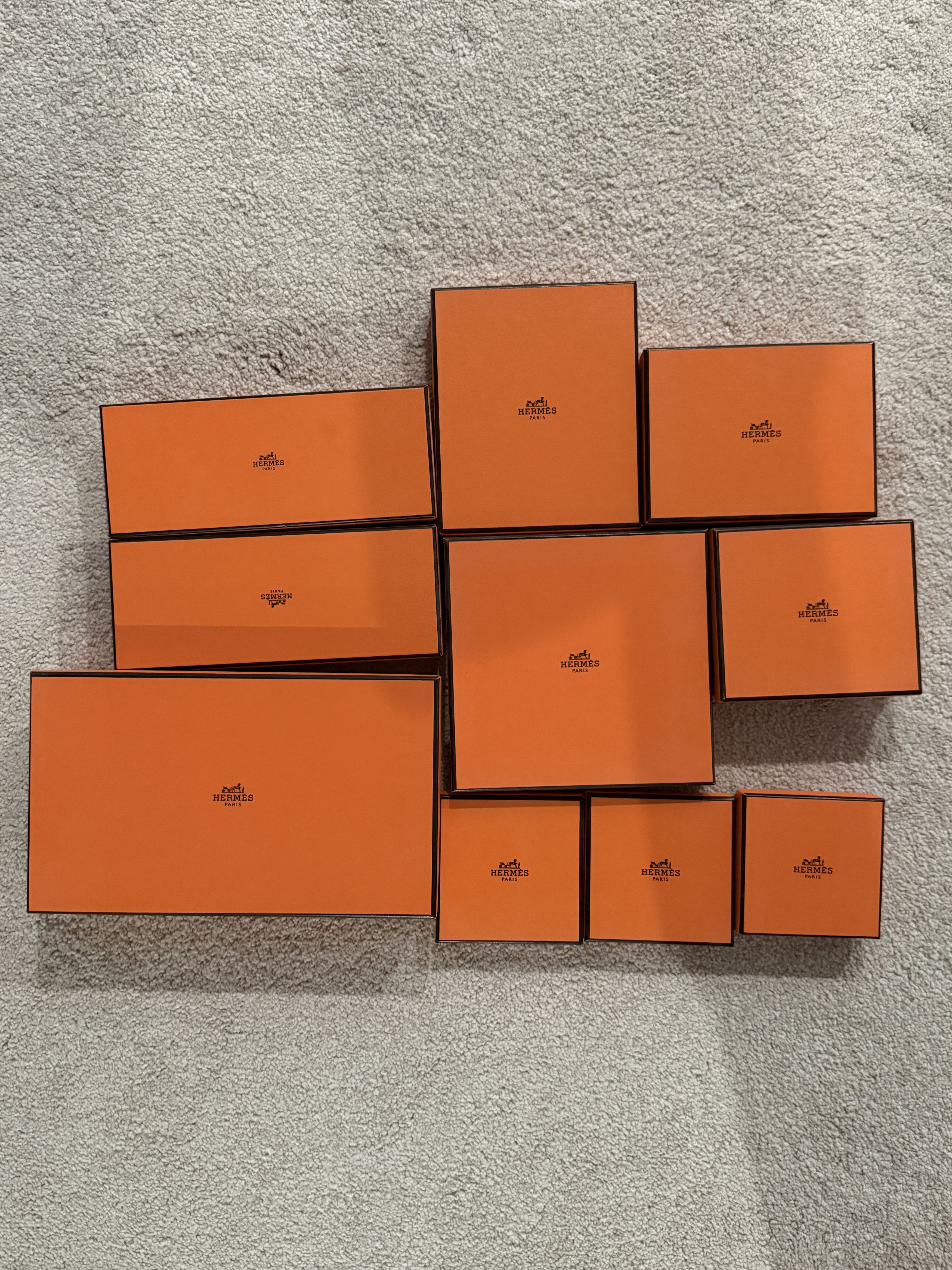 Hermes Hermes Gift Boxes - Price for 1 - Many Available Size ONE SIZE - 6 Thumbnail