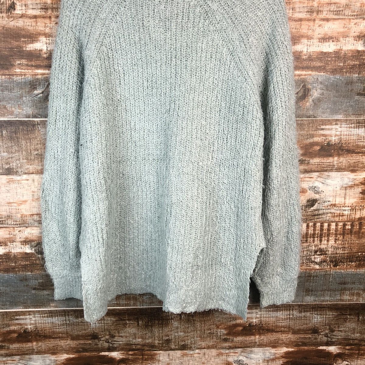 Homespun Knitwear × Japanese Brand DLL Earth Music & Econology Mint Knitwear #C071 Size M / US 6-8 / IT 42-44 - 14 Thumbnail