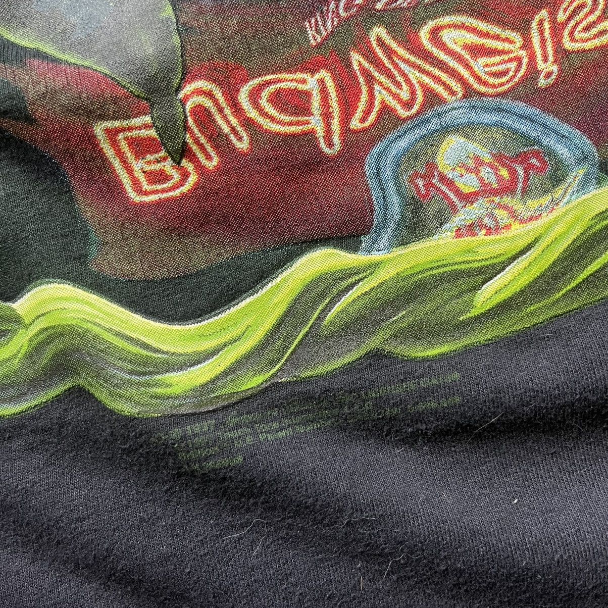 Vintage 1997 Vintage Budweiser Chameleon Touch Tone Graphic Tee Size US L / EU 52-54 / 3 - 4 Thumbnail