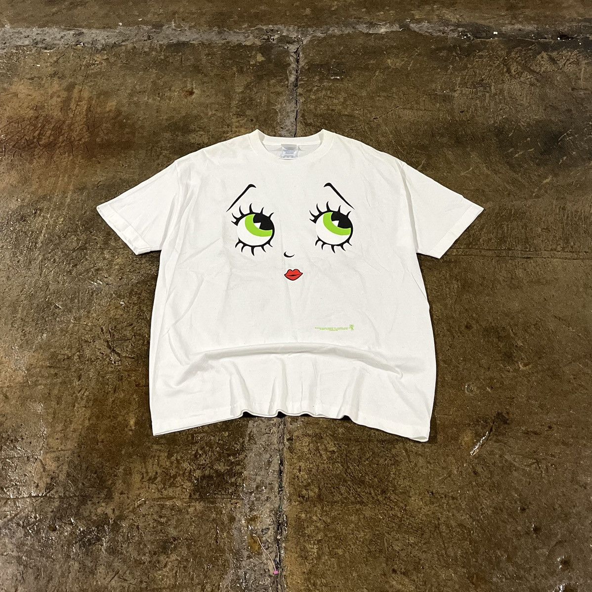 Vintage Betty Boop Face Tee Shirt 2003 Rare Size X-Large