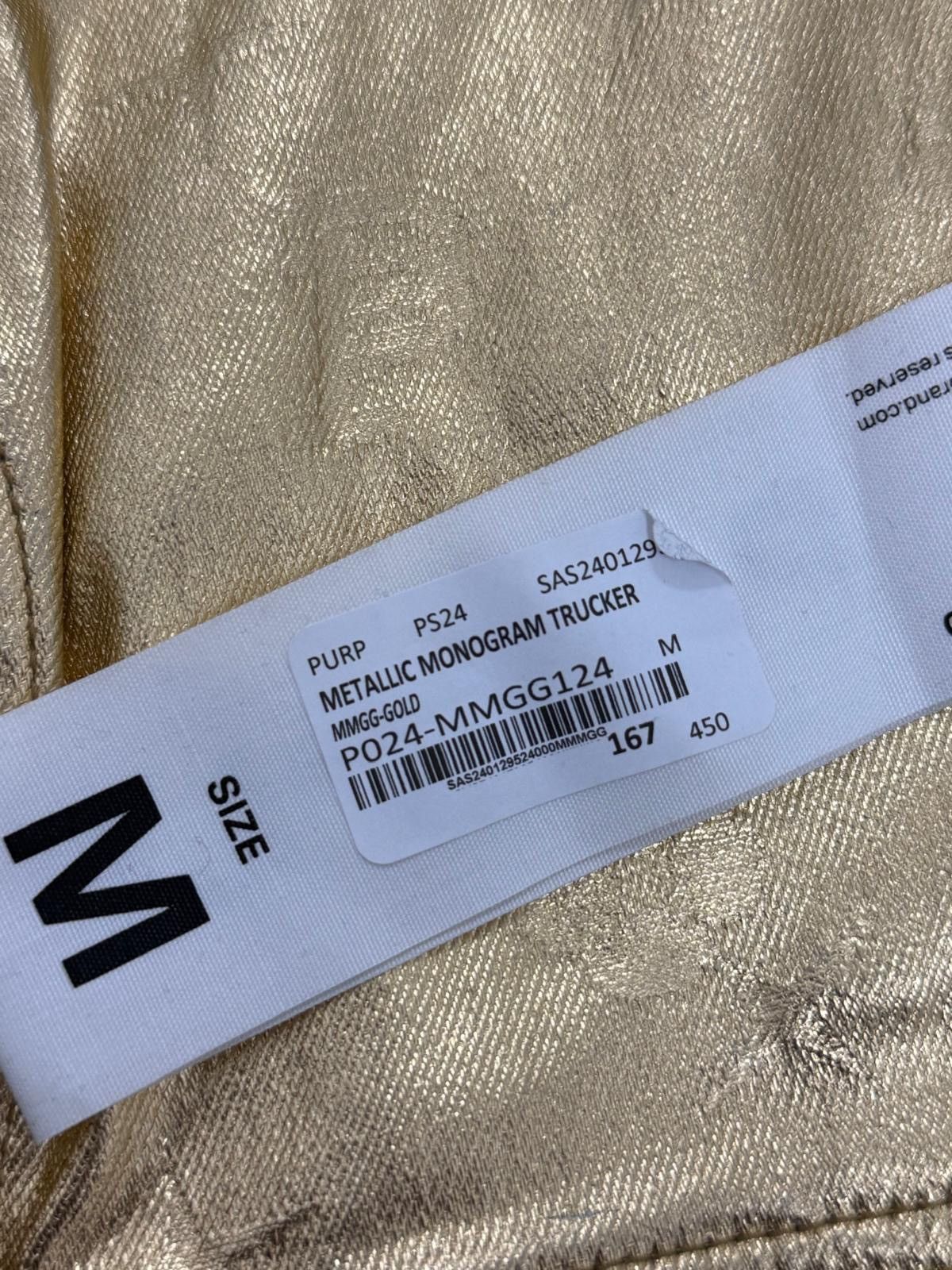 Purple Brand Purple Brand GOLD Denim Jacket Size US M / EU 48-50 / 2 - 2 Thumbnail
